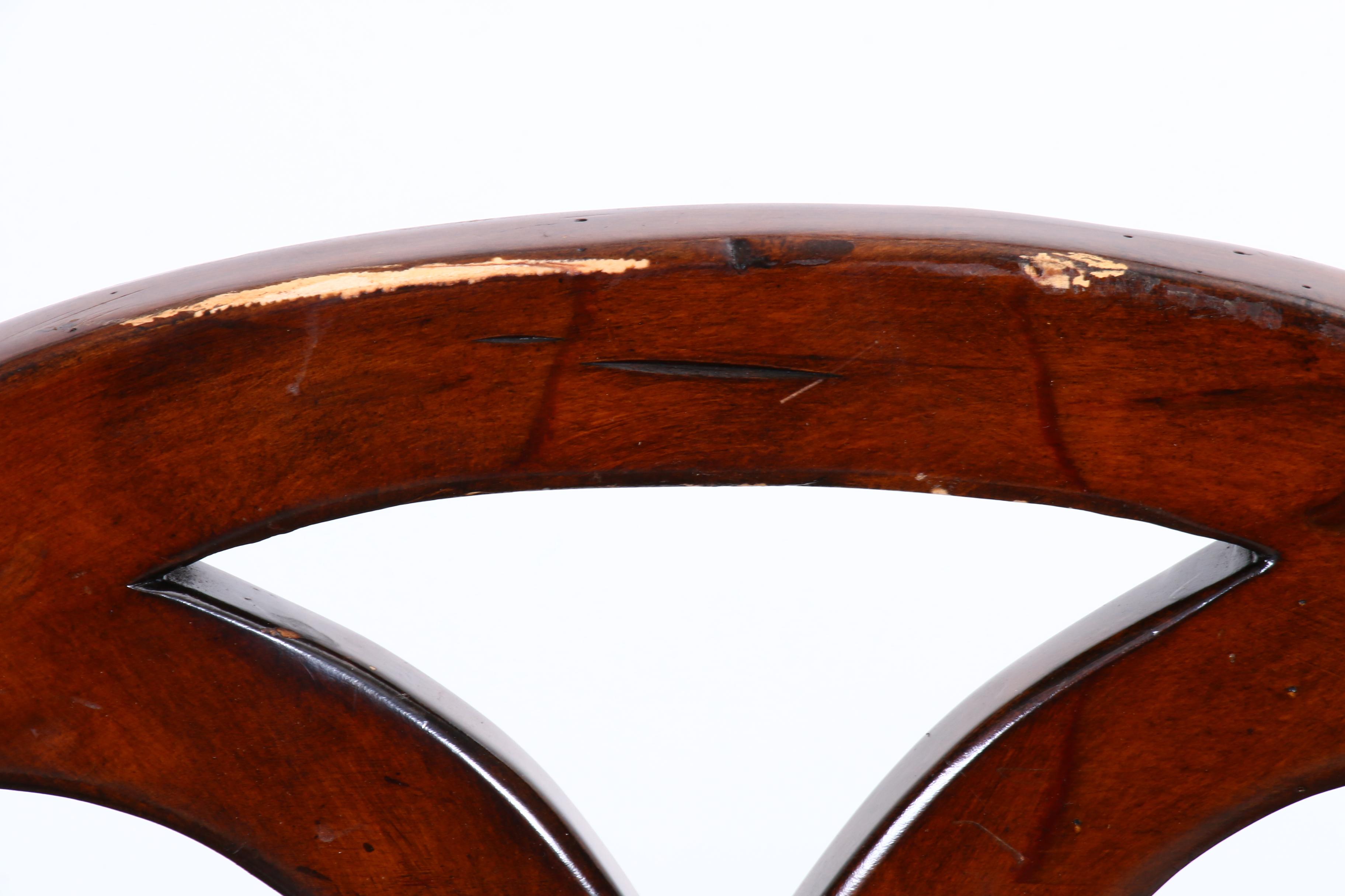 Pair of Artistica "Marquess" Leather Swivel Barstools