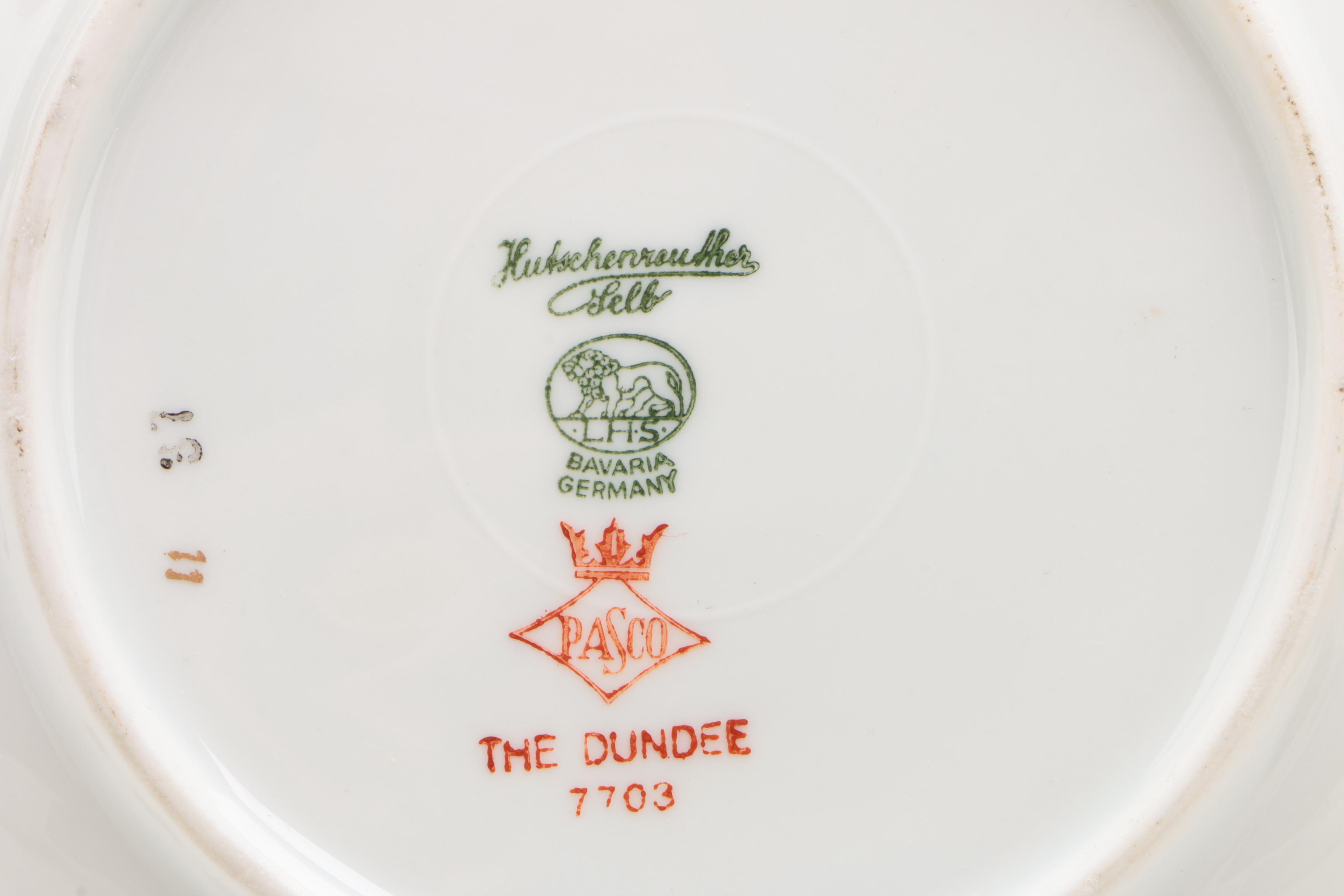 Floral Accented China Dinnerware