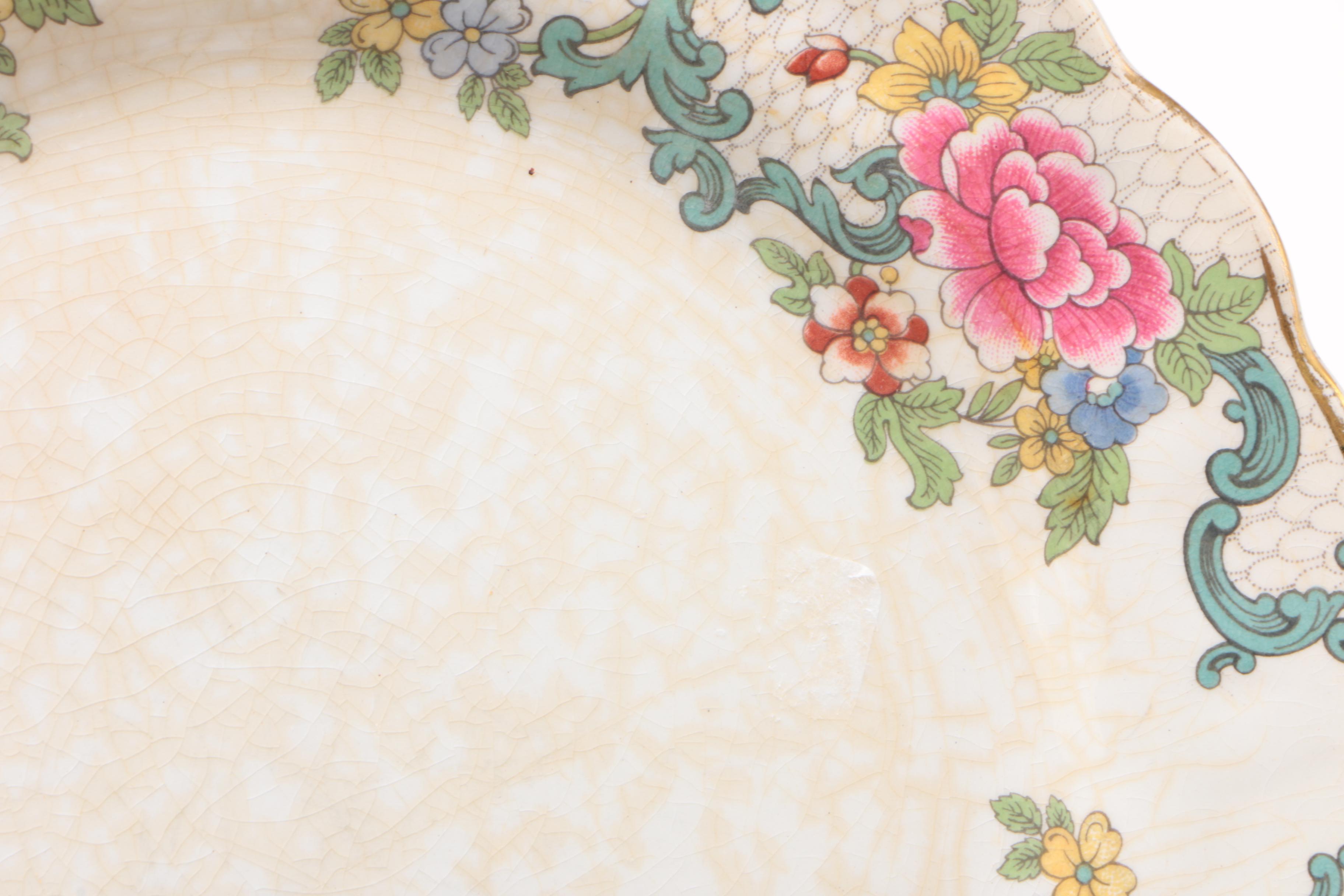 Floral Accented China Dinnerware