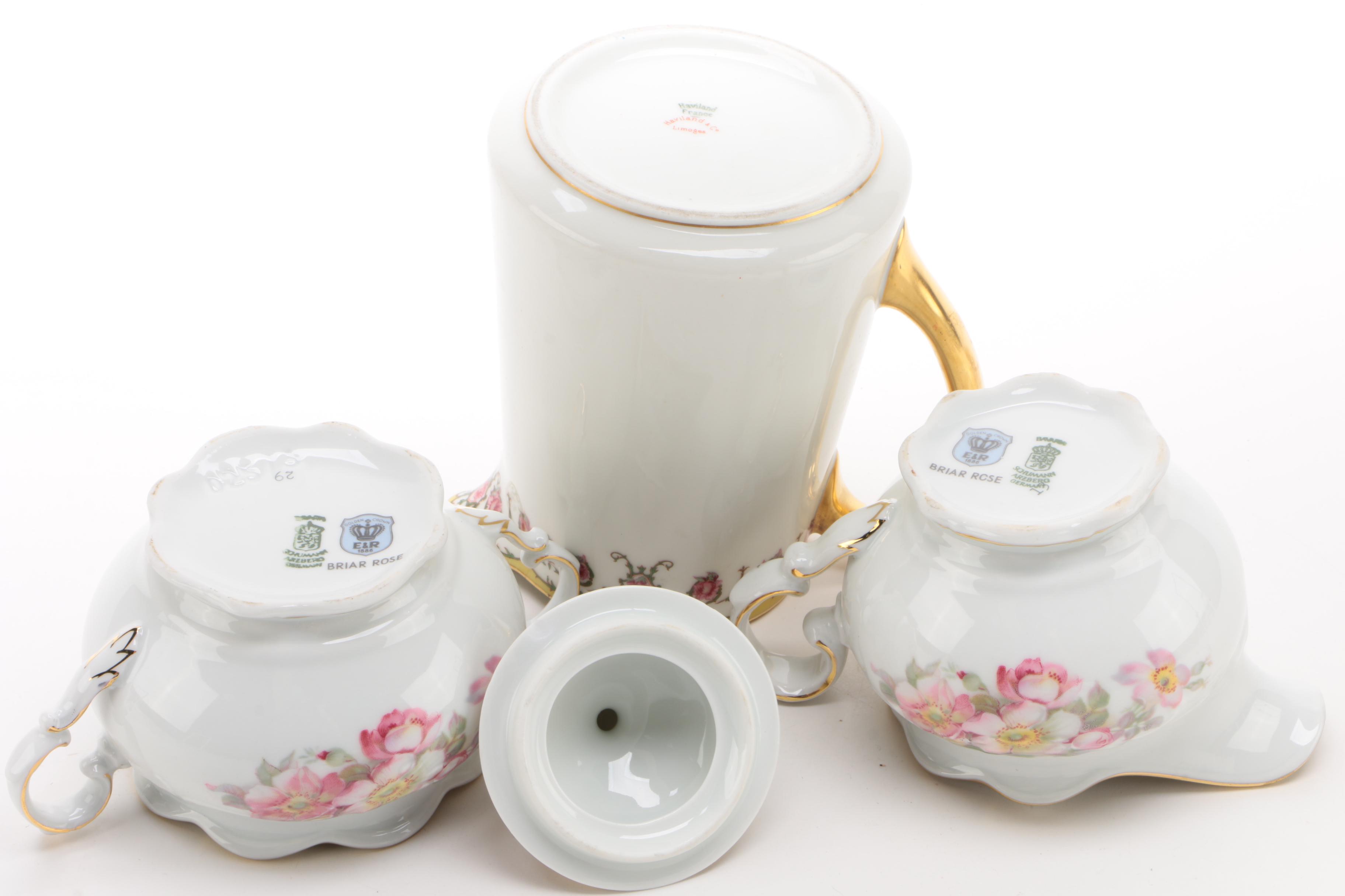 Floral Accented China Dinnerware