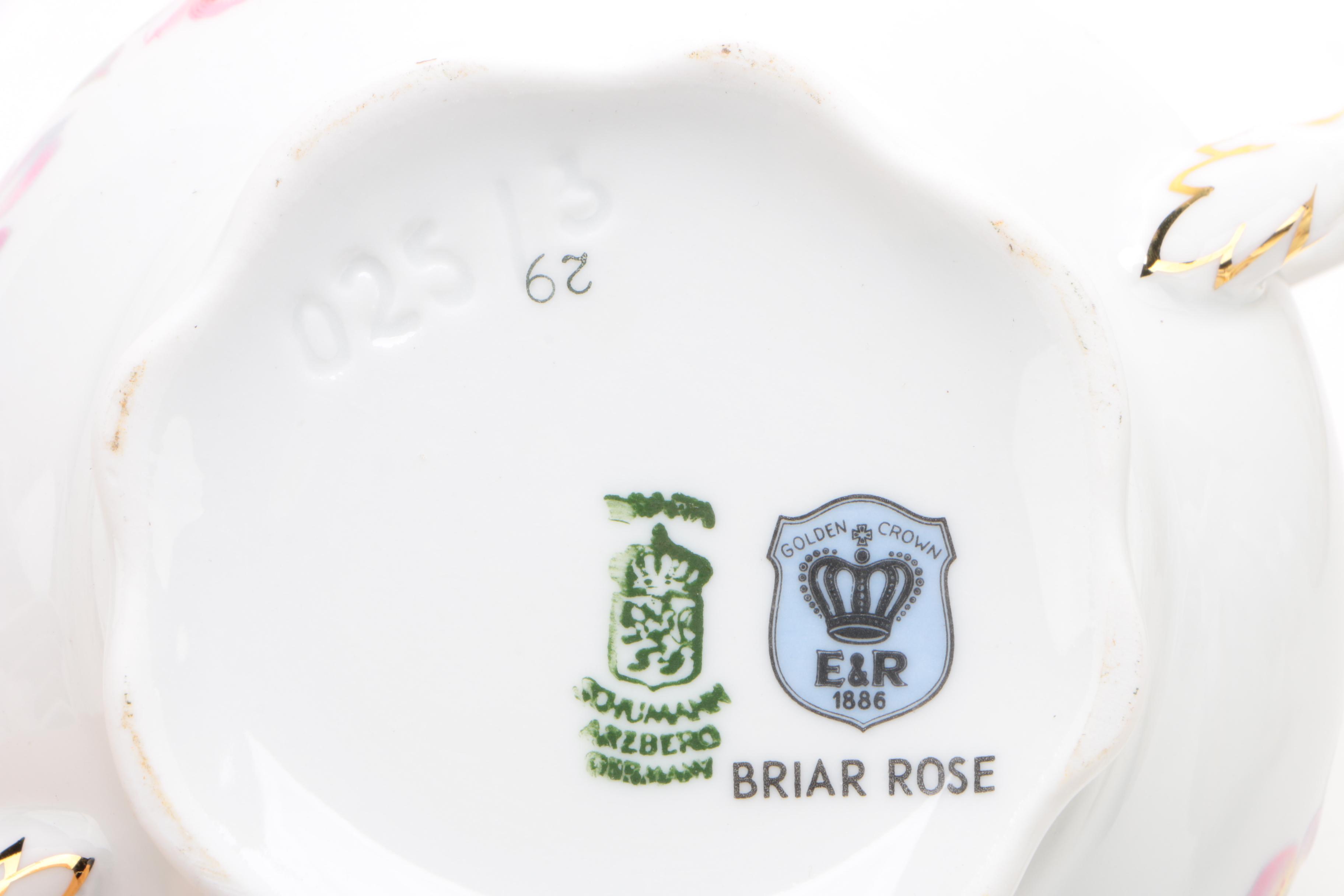 Floral Accented China Dinnerware