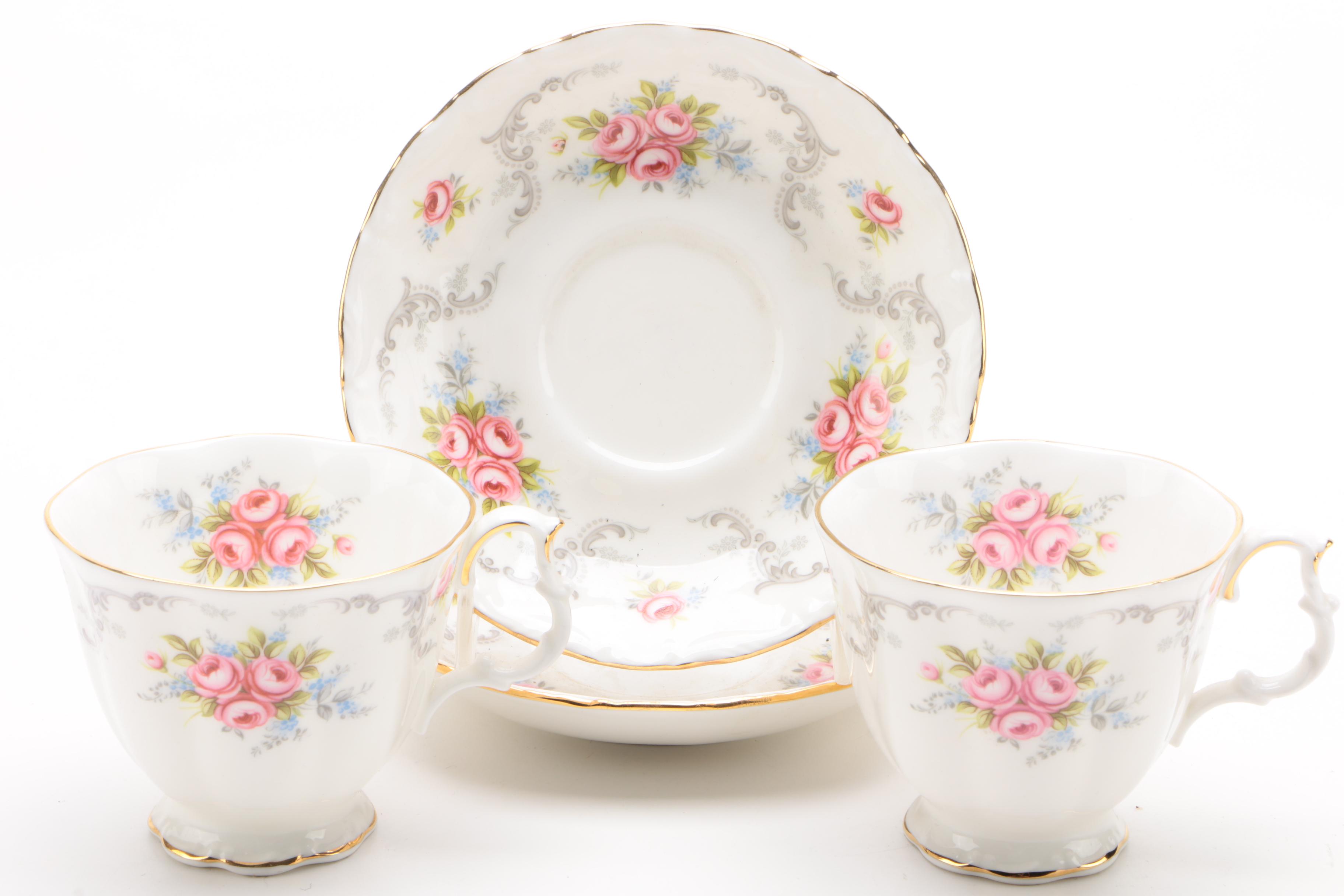 Floral Accented China Dinnerware