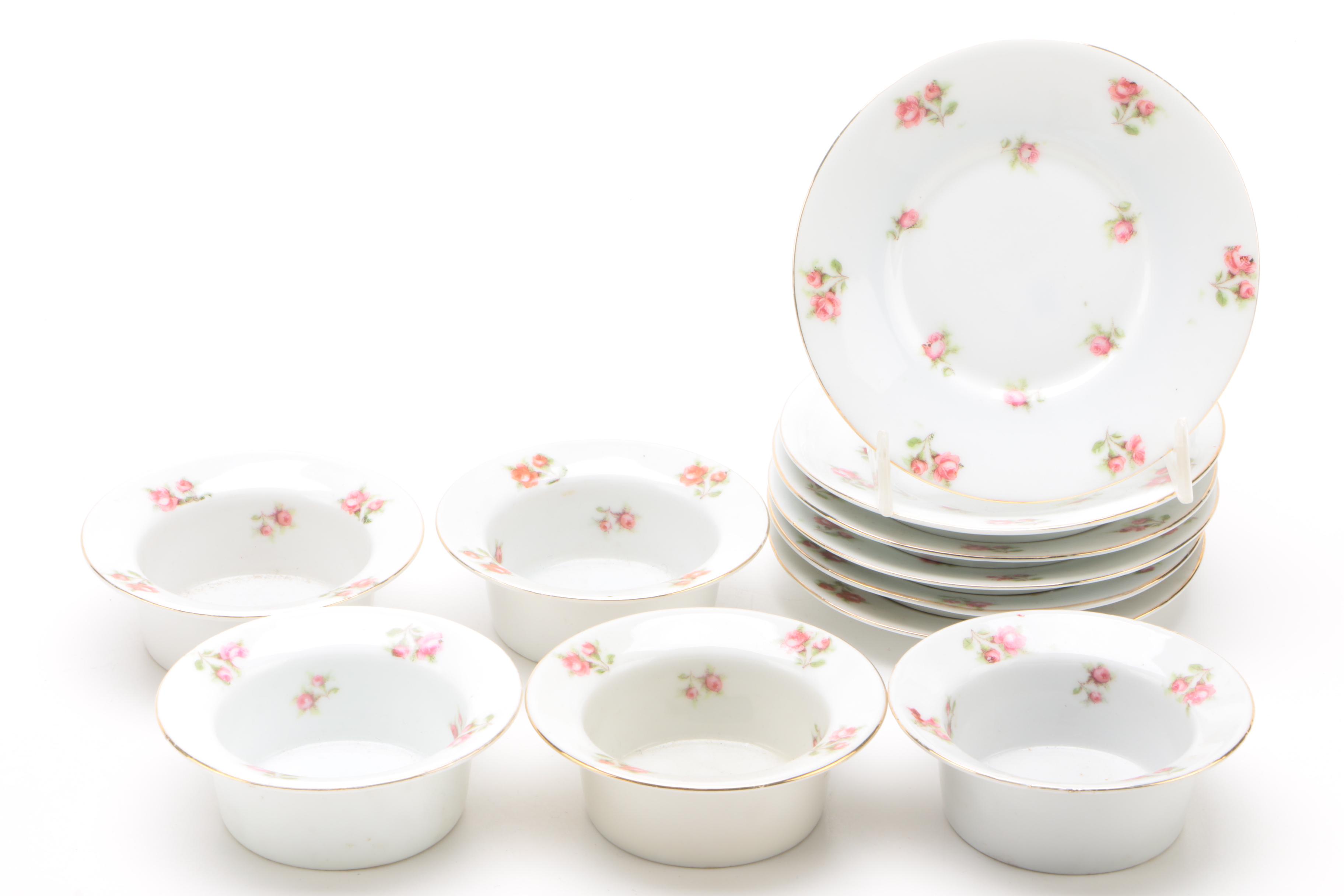Floral Accented China Dinnerware