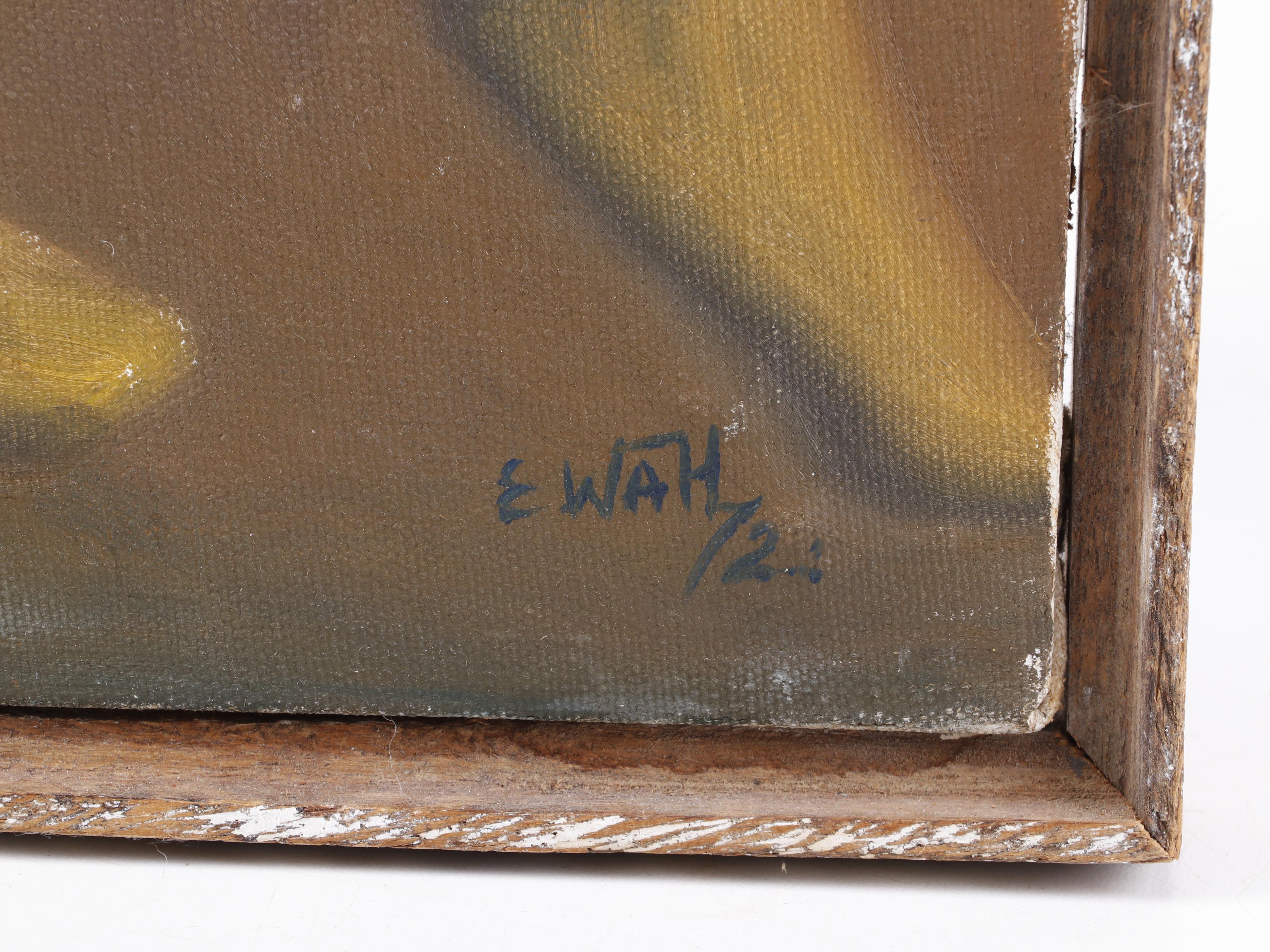 Edouard Wah Figural Oil Painting