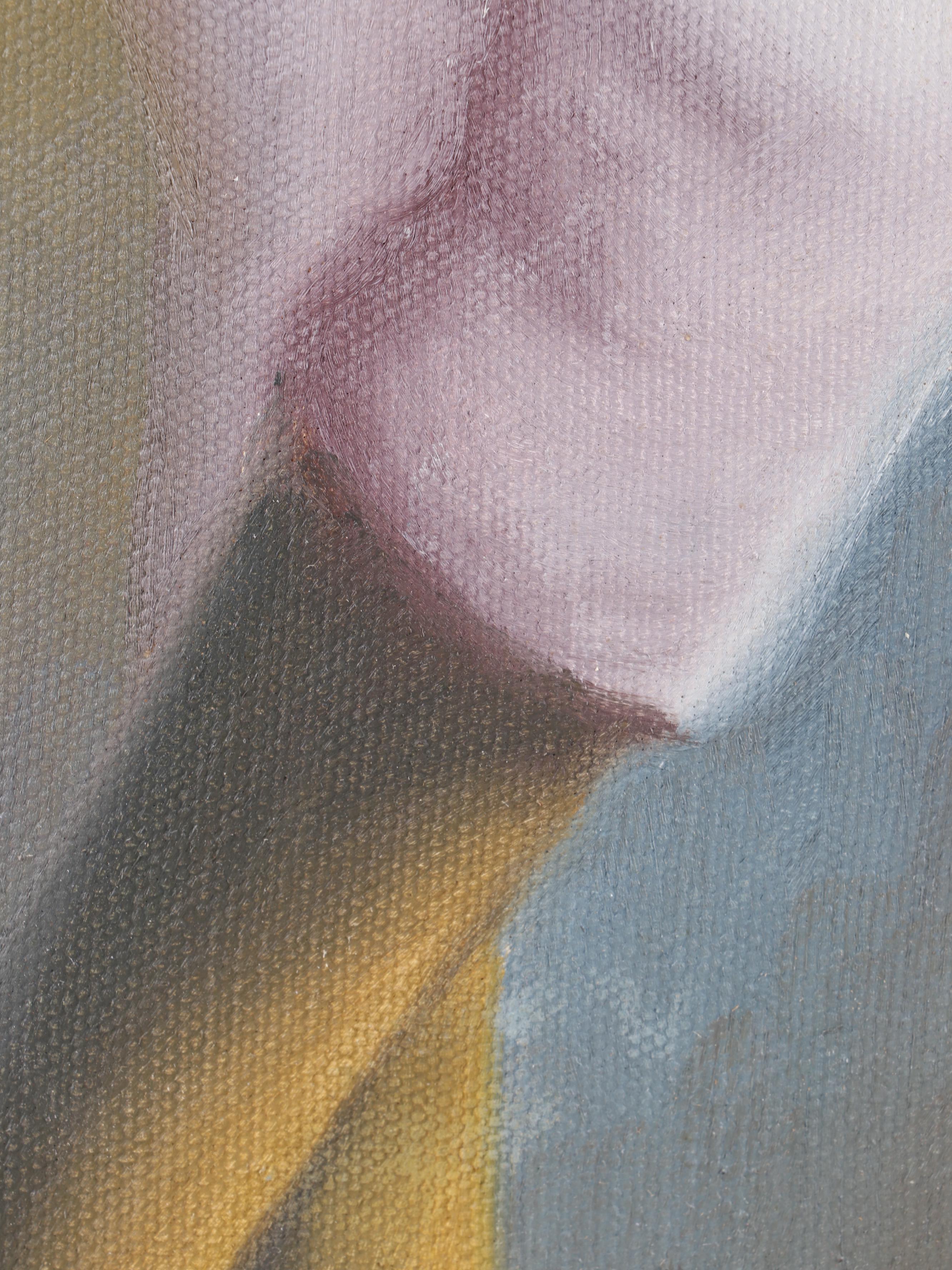 Edouard Wah Figural Oil Painting
