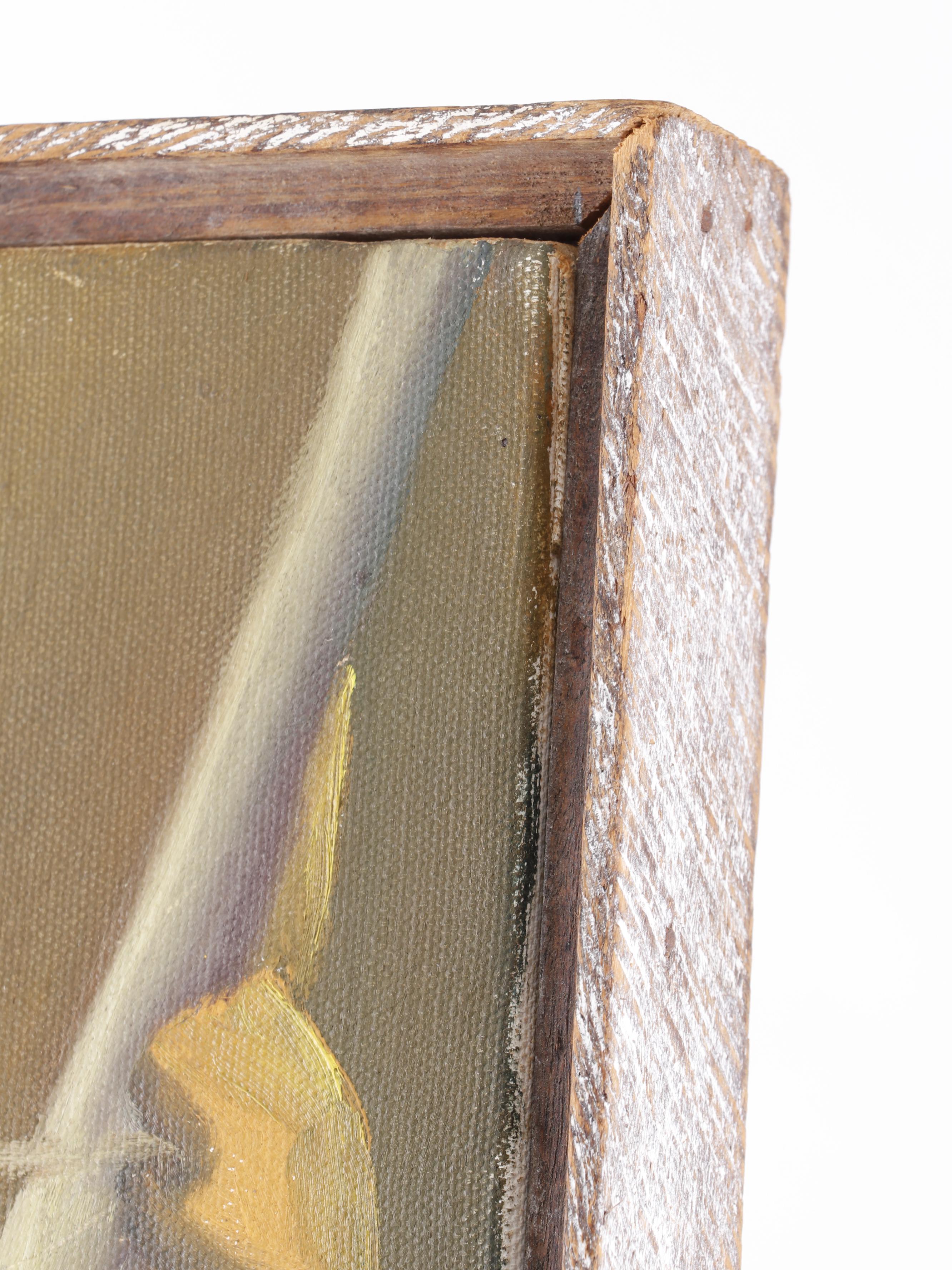 Edouard Wah Figural Oil Painting