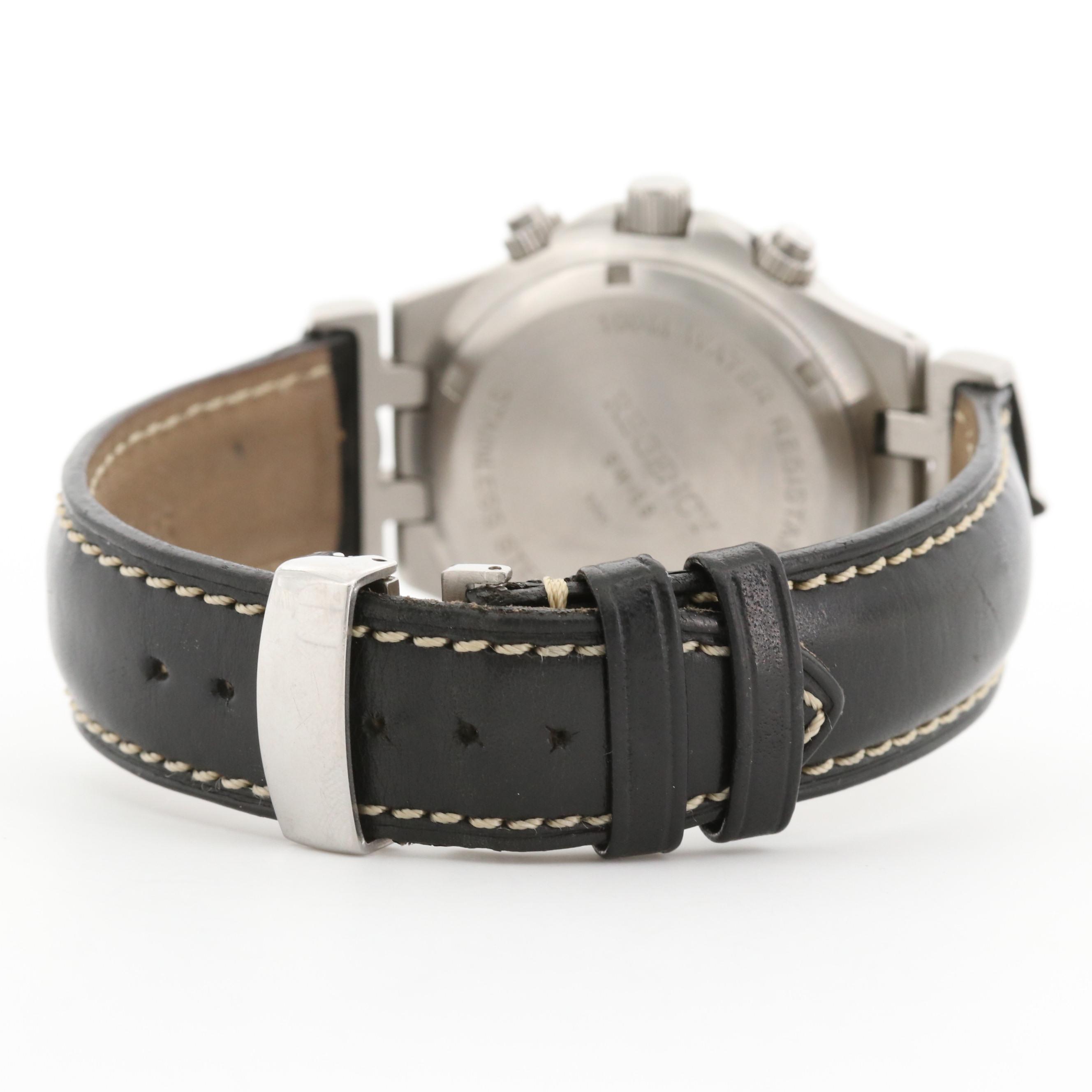 Regency Swiss Stainless Steel Quartz Chronograph Watch