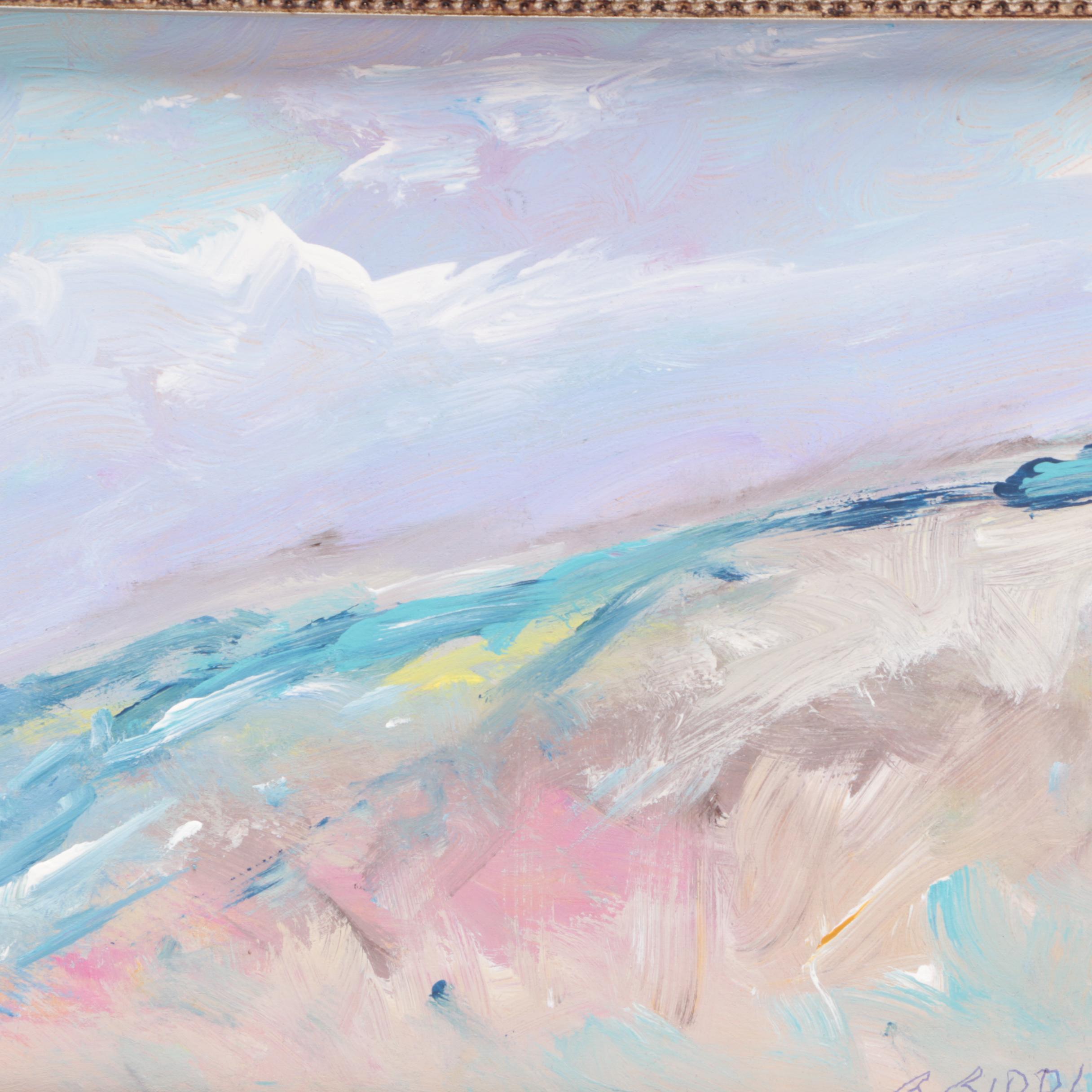 Robert Riddle Acrylic Paintings of Landscapes and Seascapes