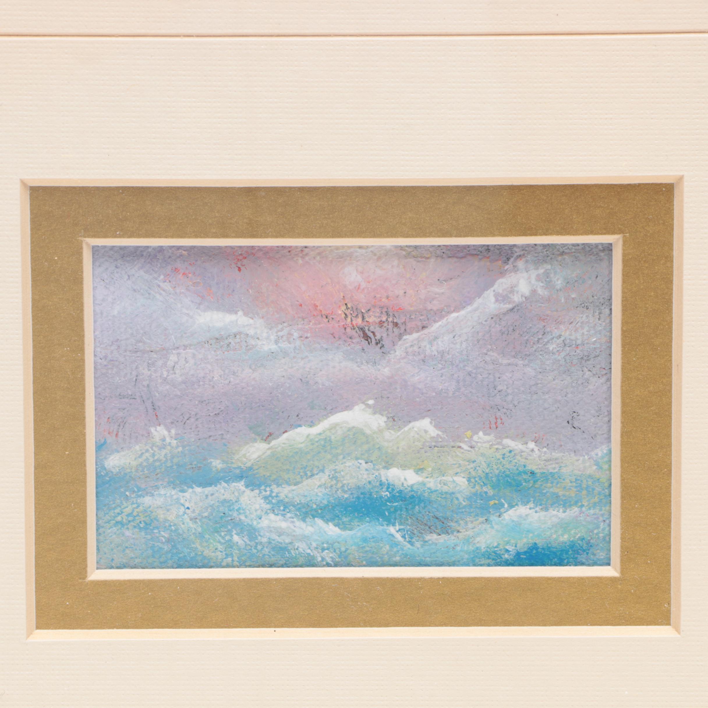 Robert Riddle Acrylic Paintings of Landscapes and Seascapes