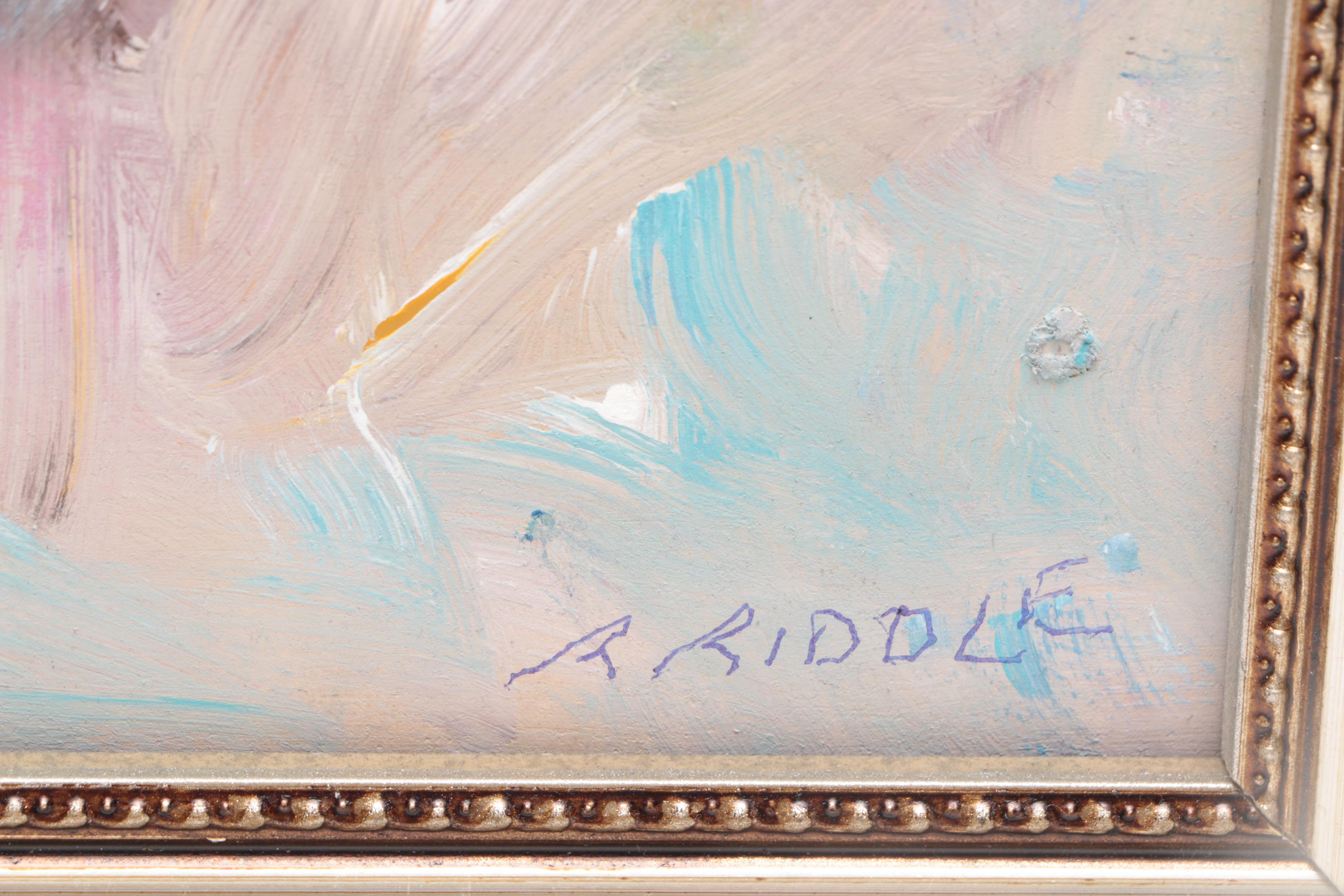 Robert Riddle Acrylic Paintings of Landscapes and Seascapes