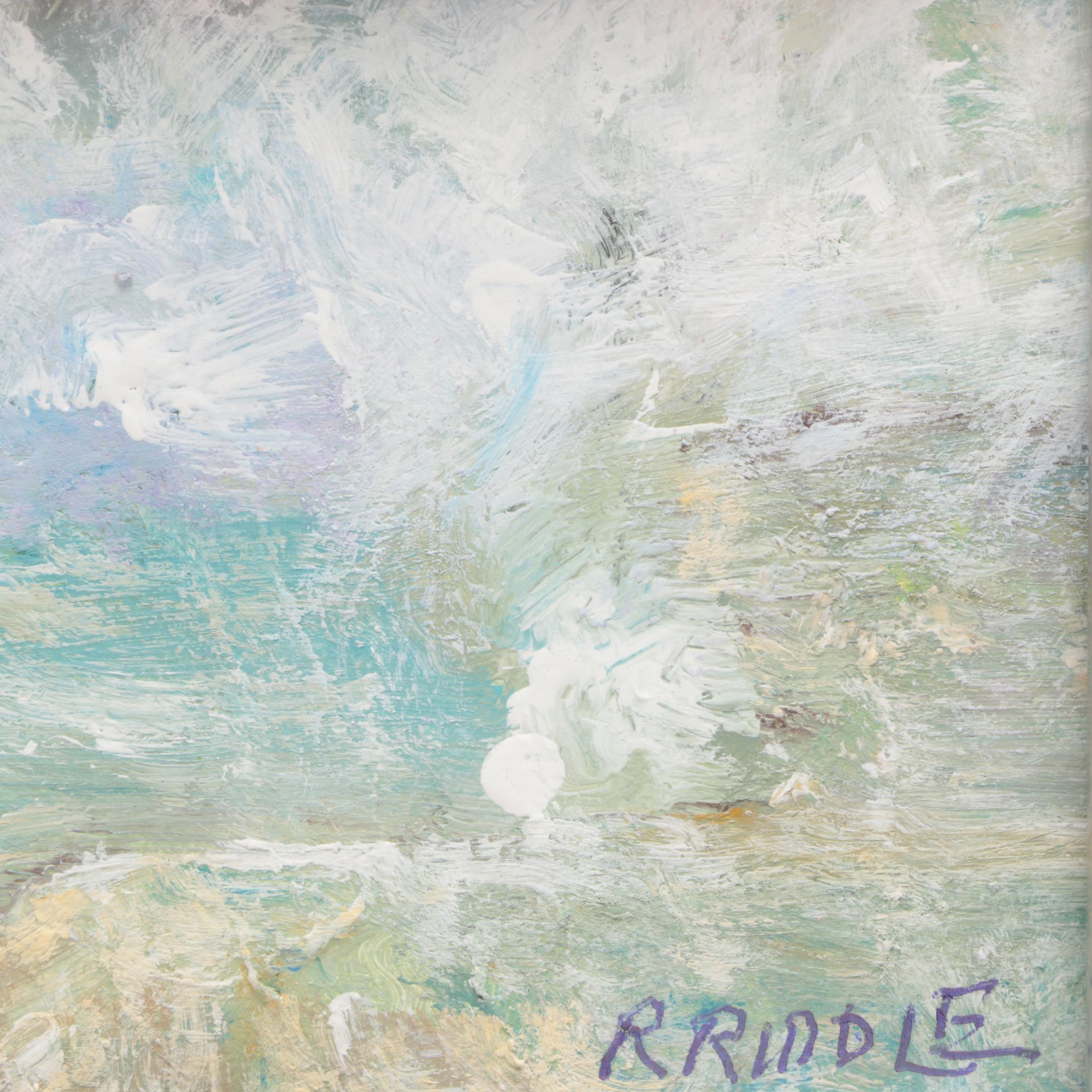 Robert Riddle Acrylic Paintings of Landscapes and Seascapes