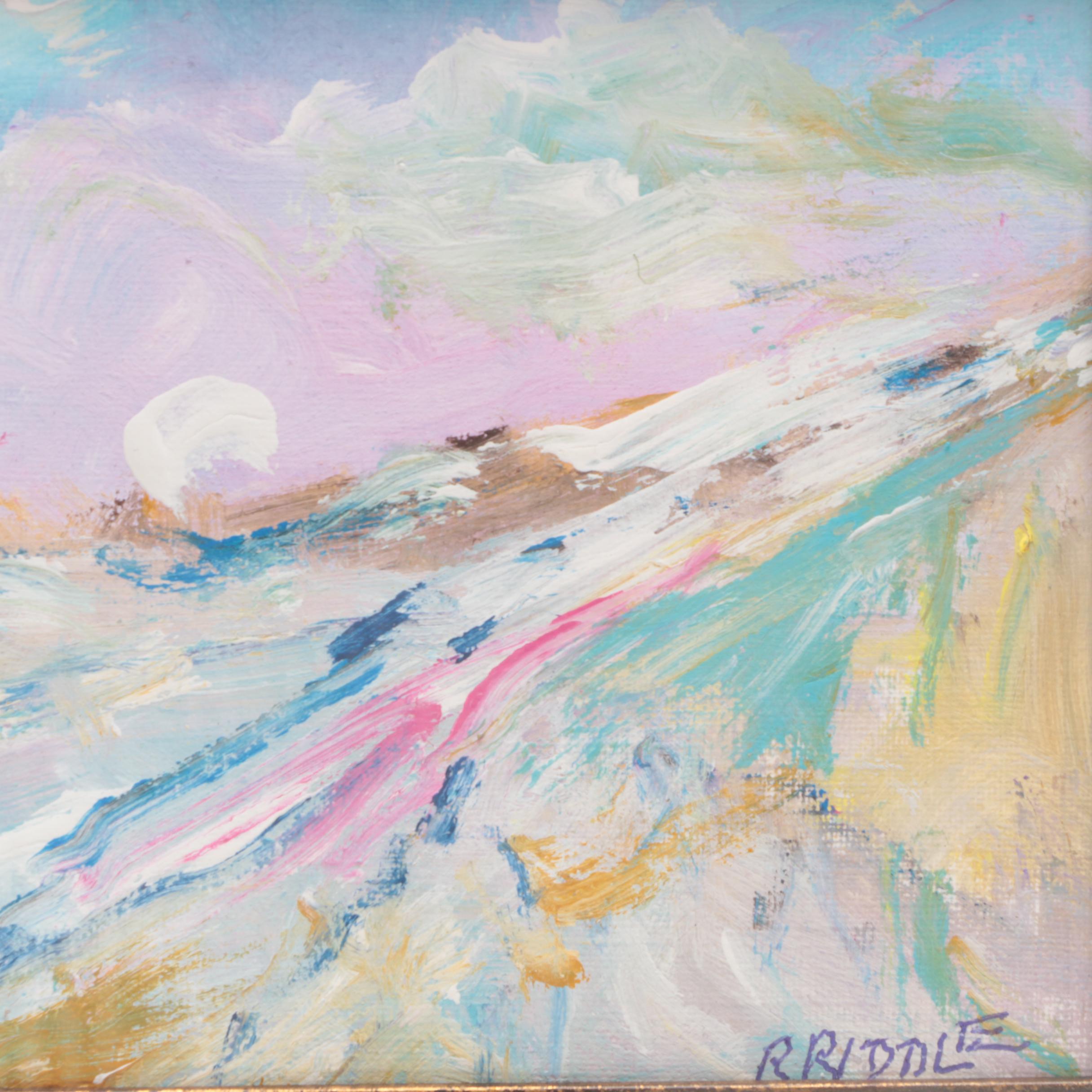 Robert Riddle Acrylic Paintings of Landscapes and Seascapes