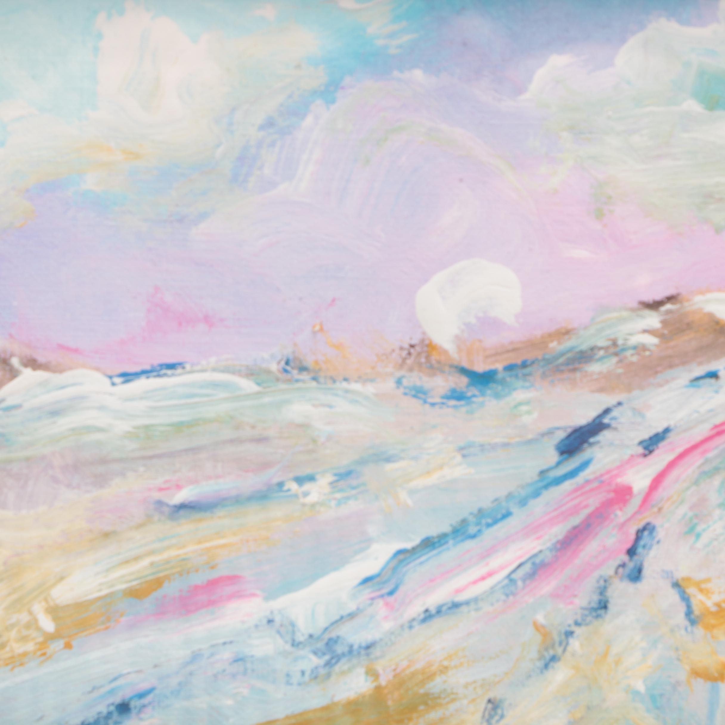 Robert Riddle Acrylic Paintings of Landscapes and Seascapes