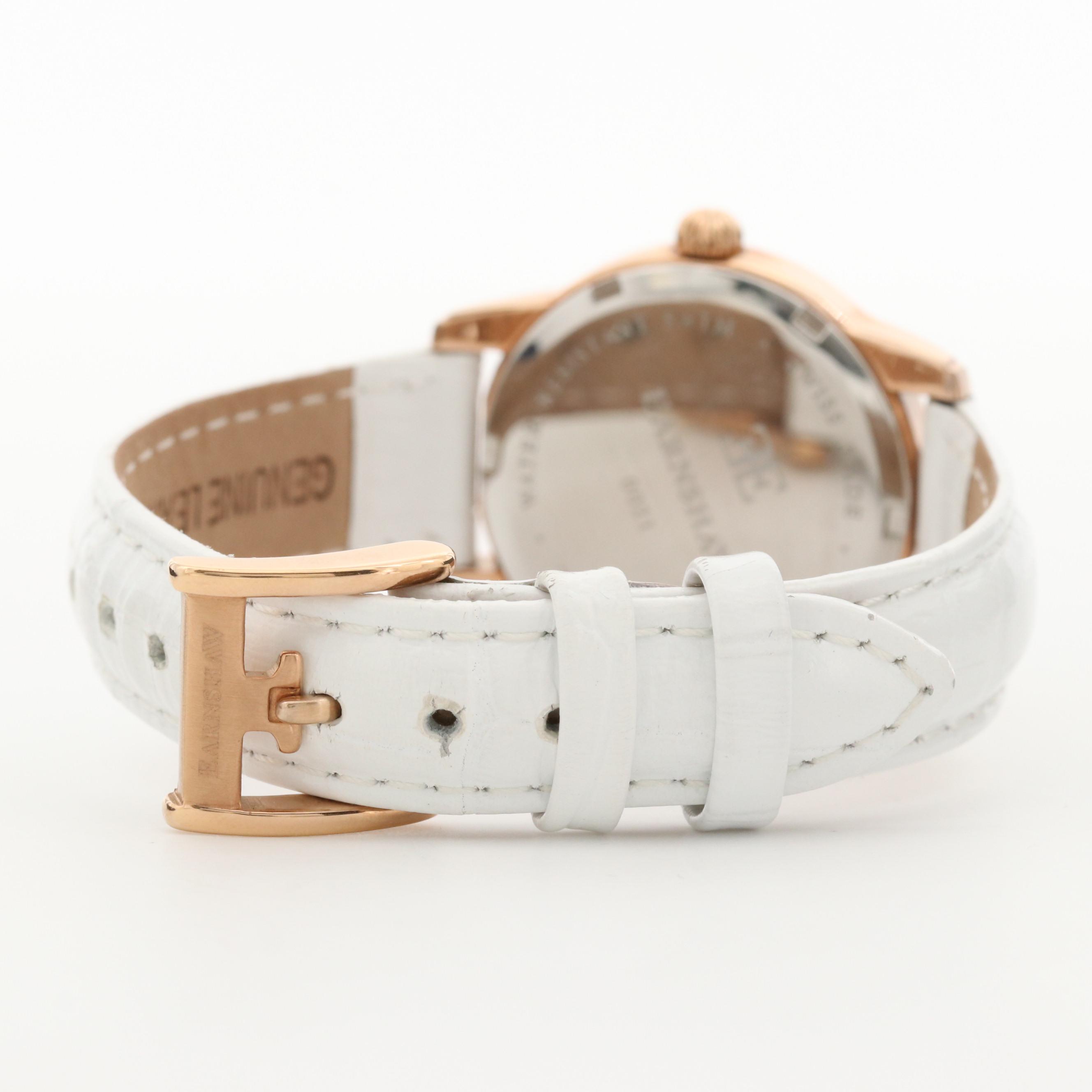 Thomas Earnshaw Longitude Gold Tone Moonphase Watch