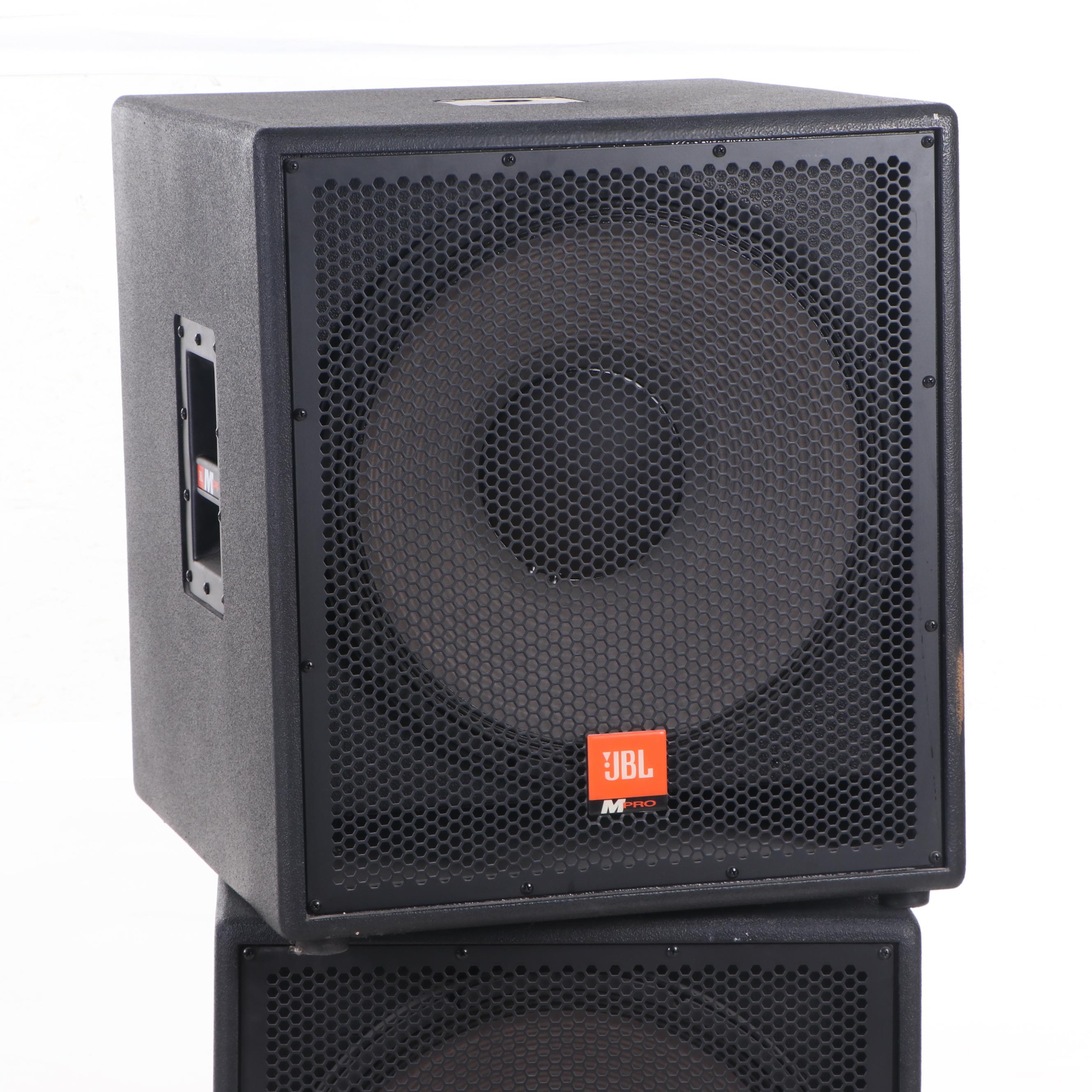 JBL MPro MP418S Subwoofers