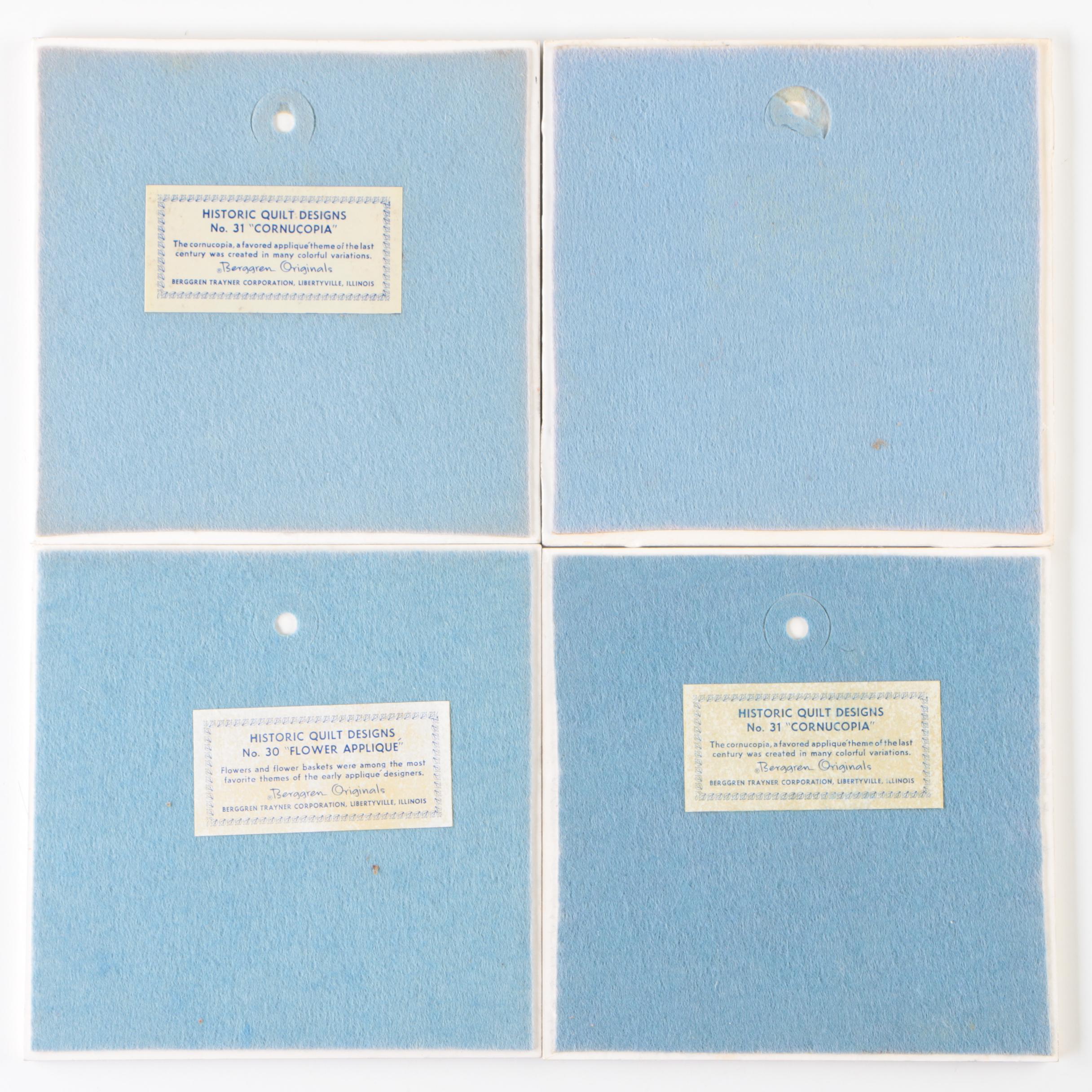 Berggren Originals Tile Trivets and More, Mid-Century