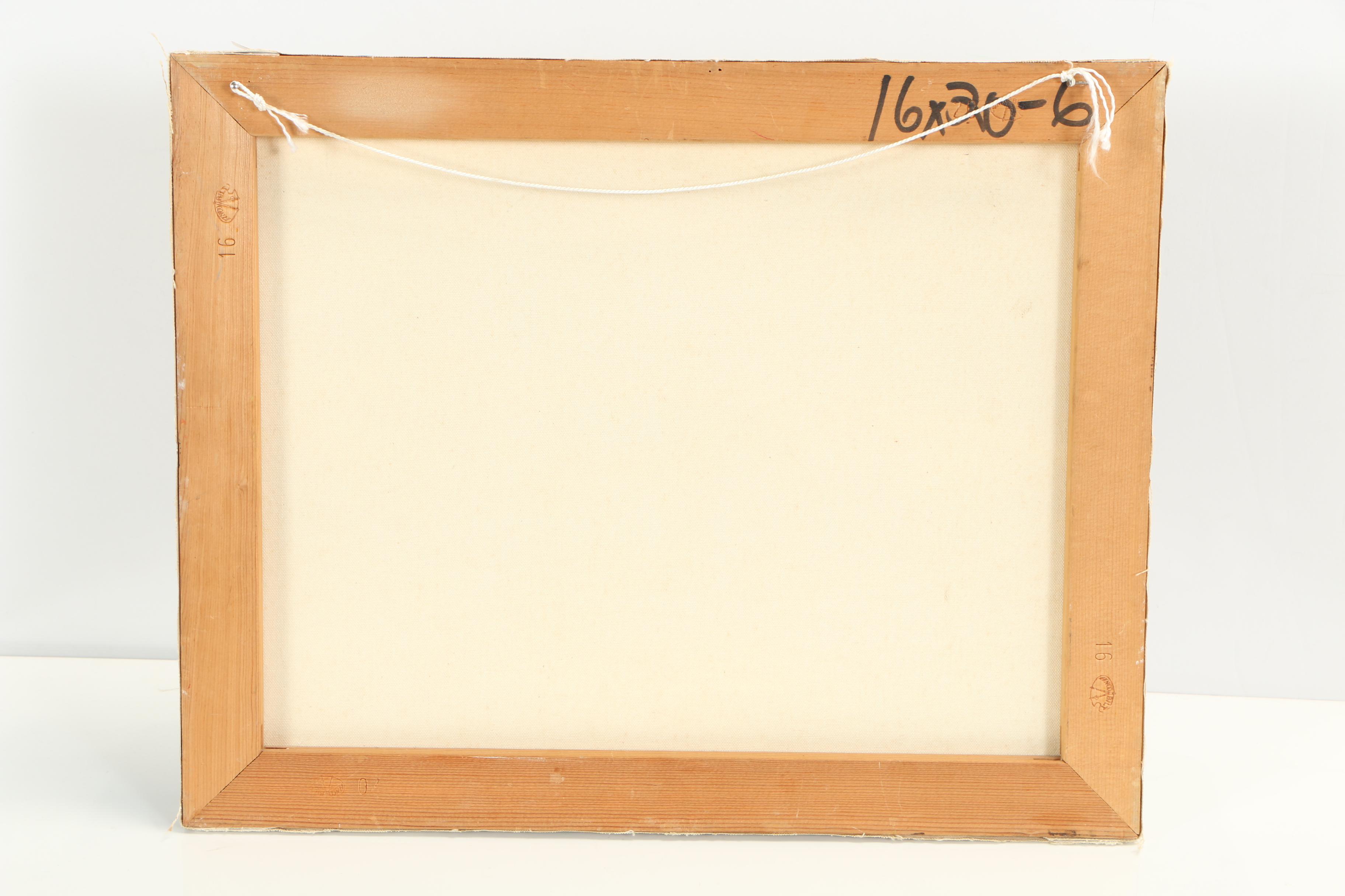 Stevens Seascape Oil Painting