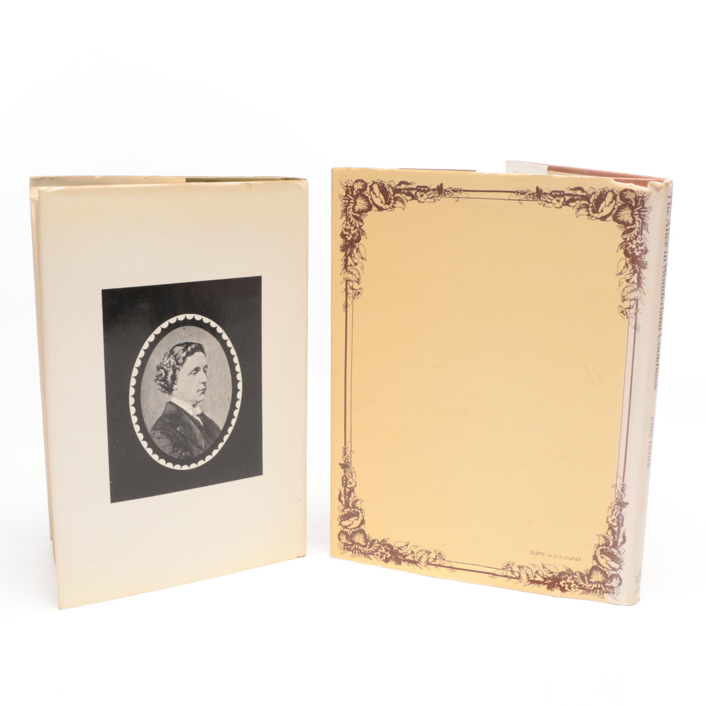 First Editions "The Alice in Wonderland Cookbook" and "Magic of Lewis Carroll"