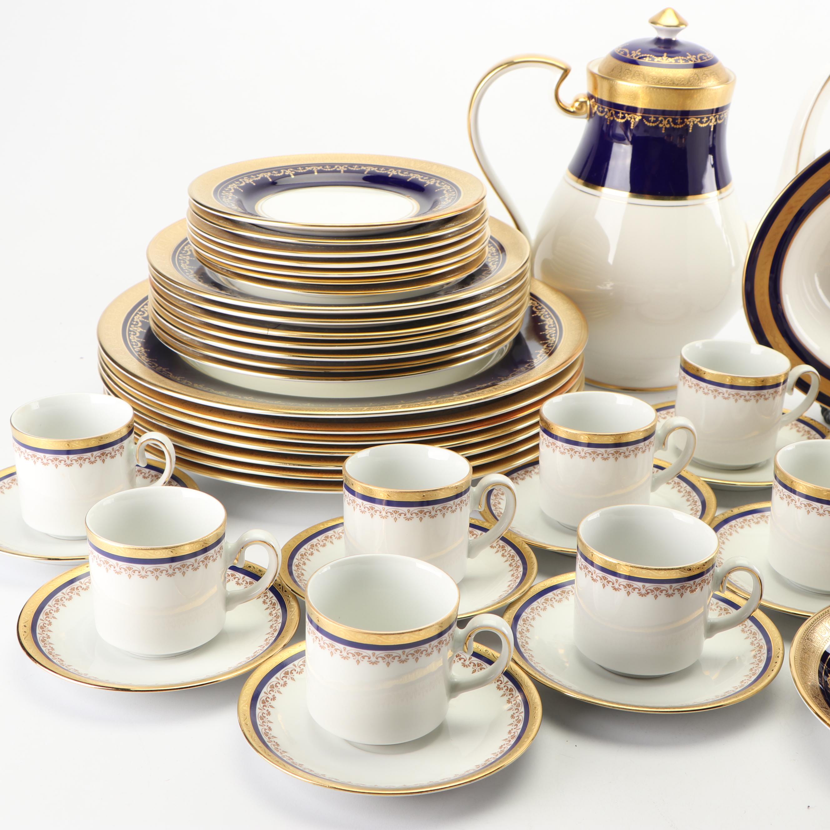 Aynsley "Georgian Cobalt" Bone China Dinnerware