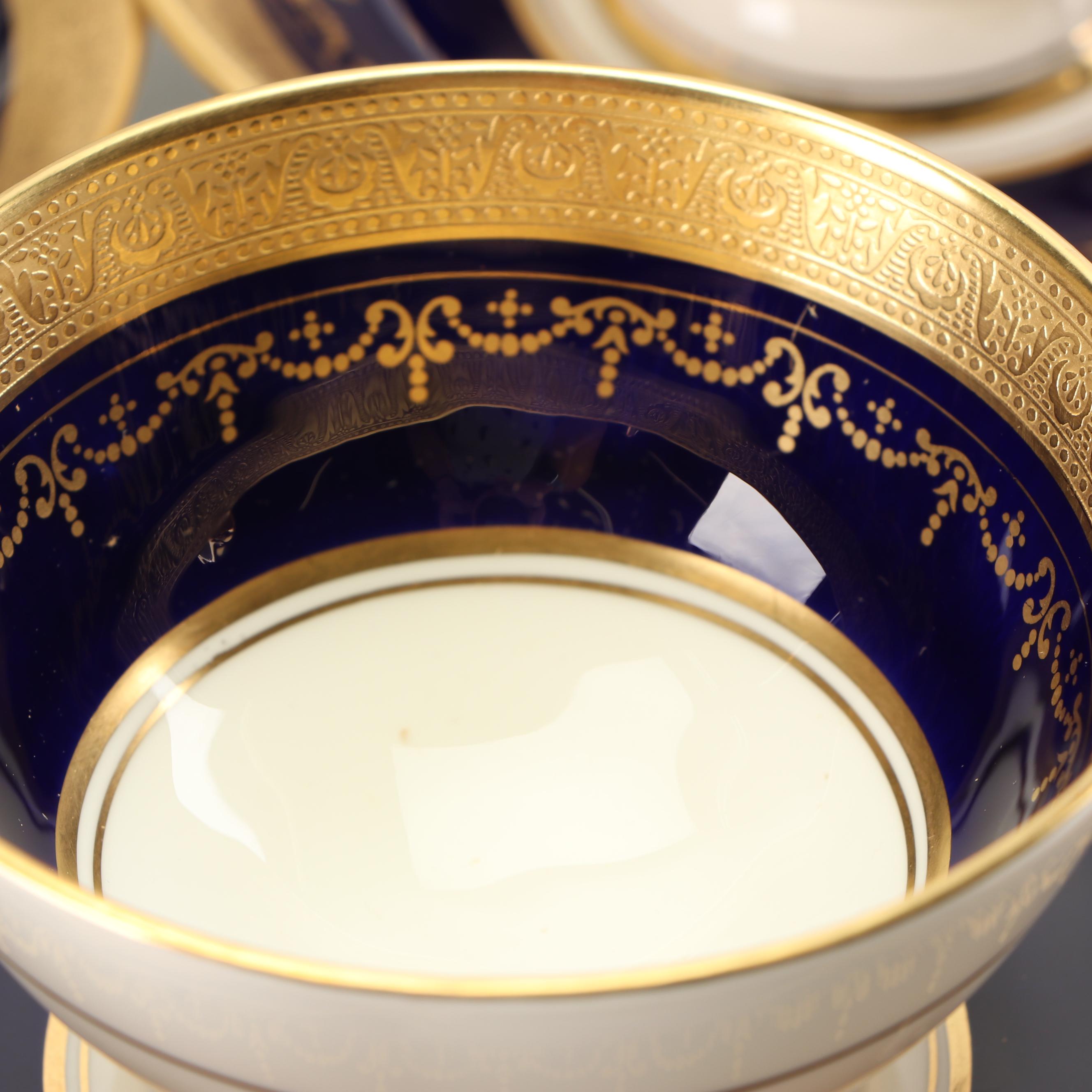 Aynsley "Georgian Cobalt" Bone China Dinnerware