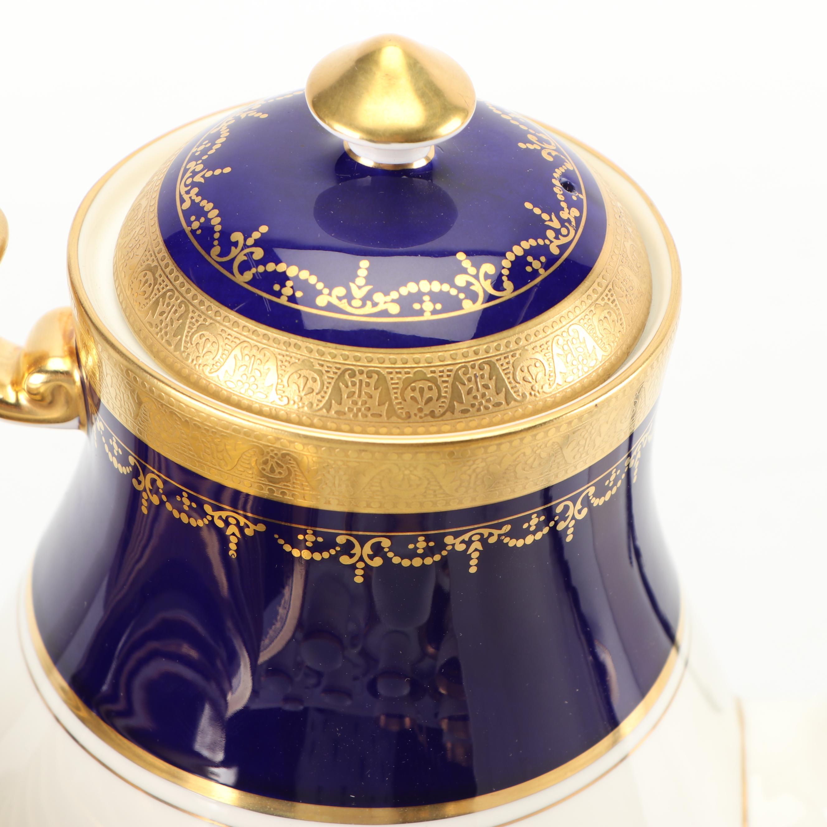 Aynsley "Georgian Cobalt" Bone China Dinnerware