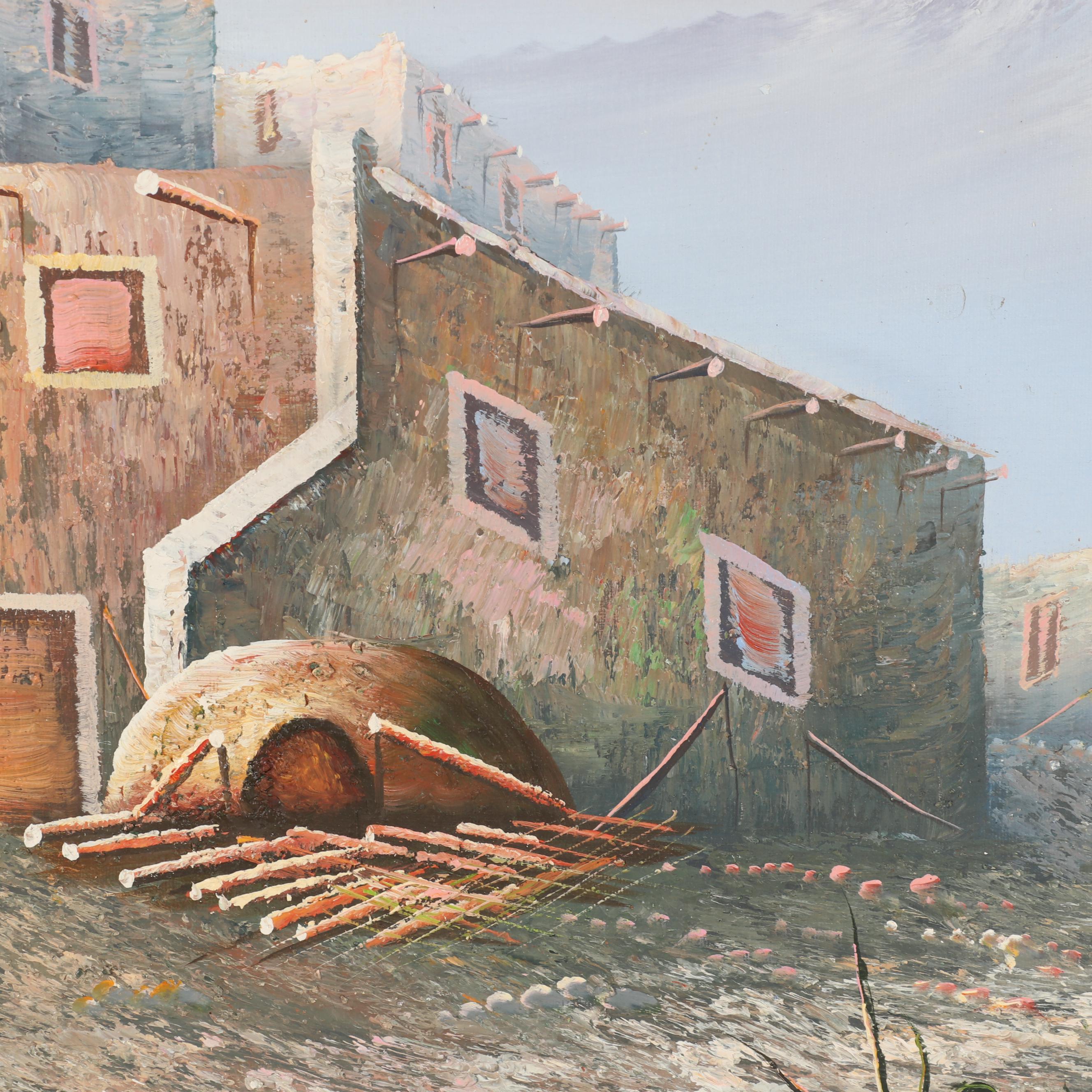 Southwestern Landscape Oil Painting