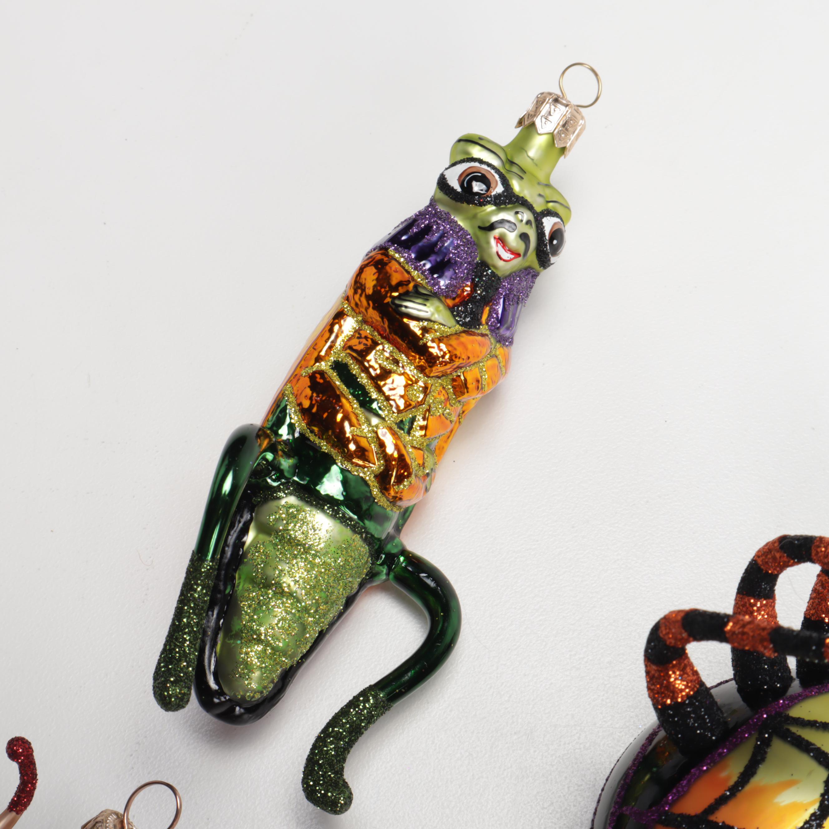 Slavic Treasures Blown Glass Insect Ornaments