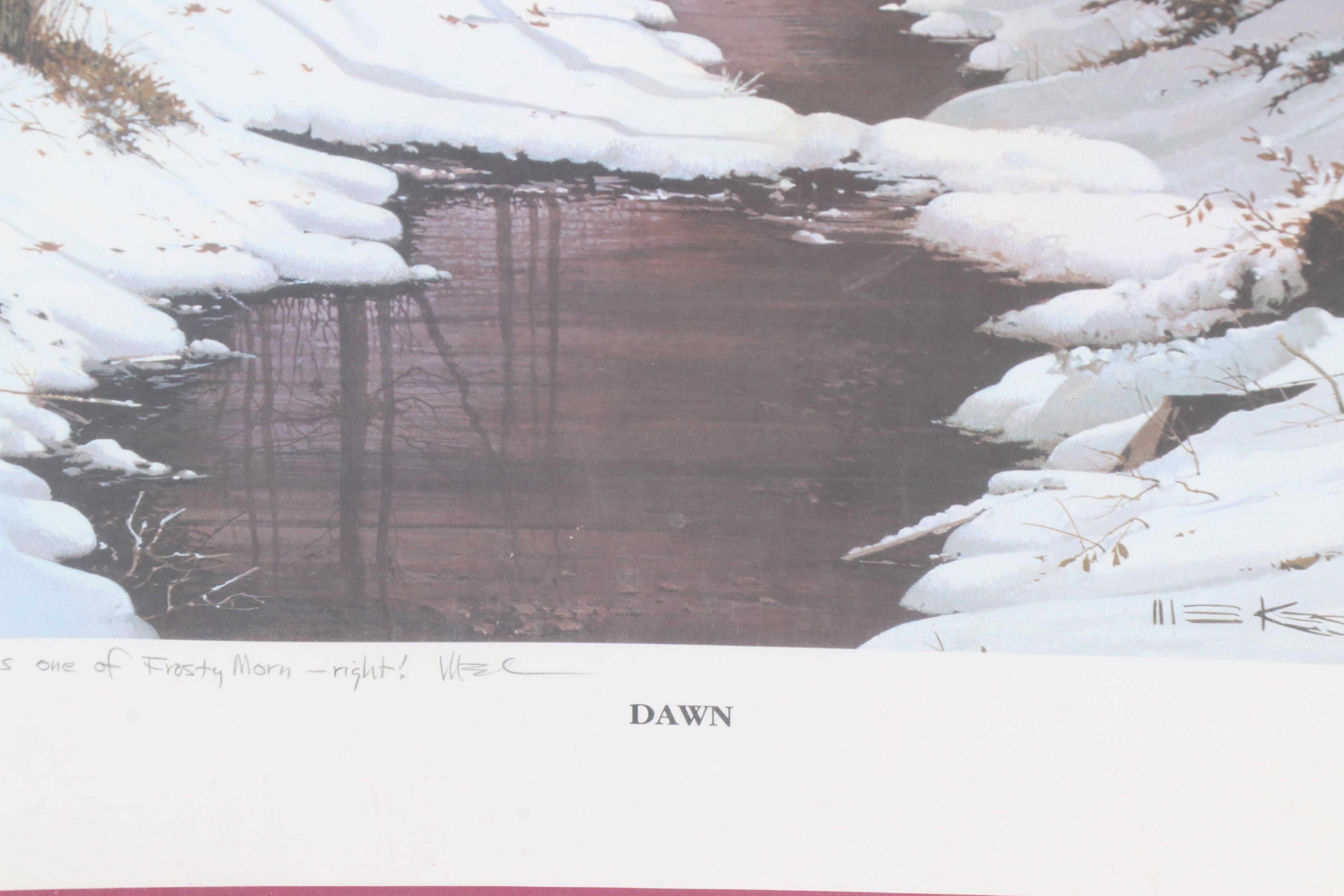 Mel Kester Limited Edition Offset Lithographs