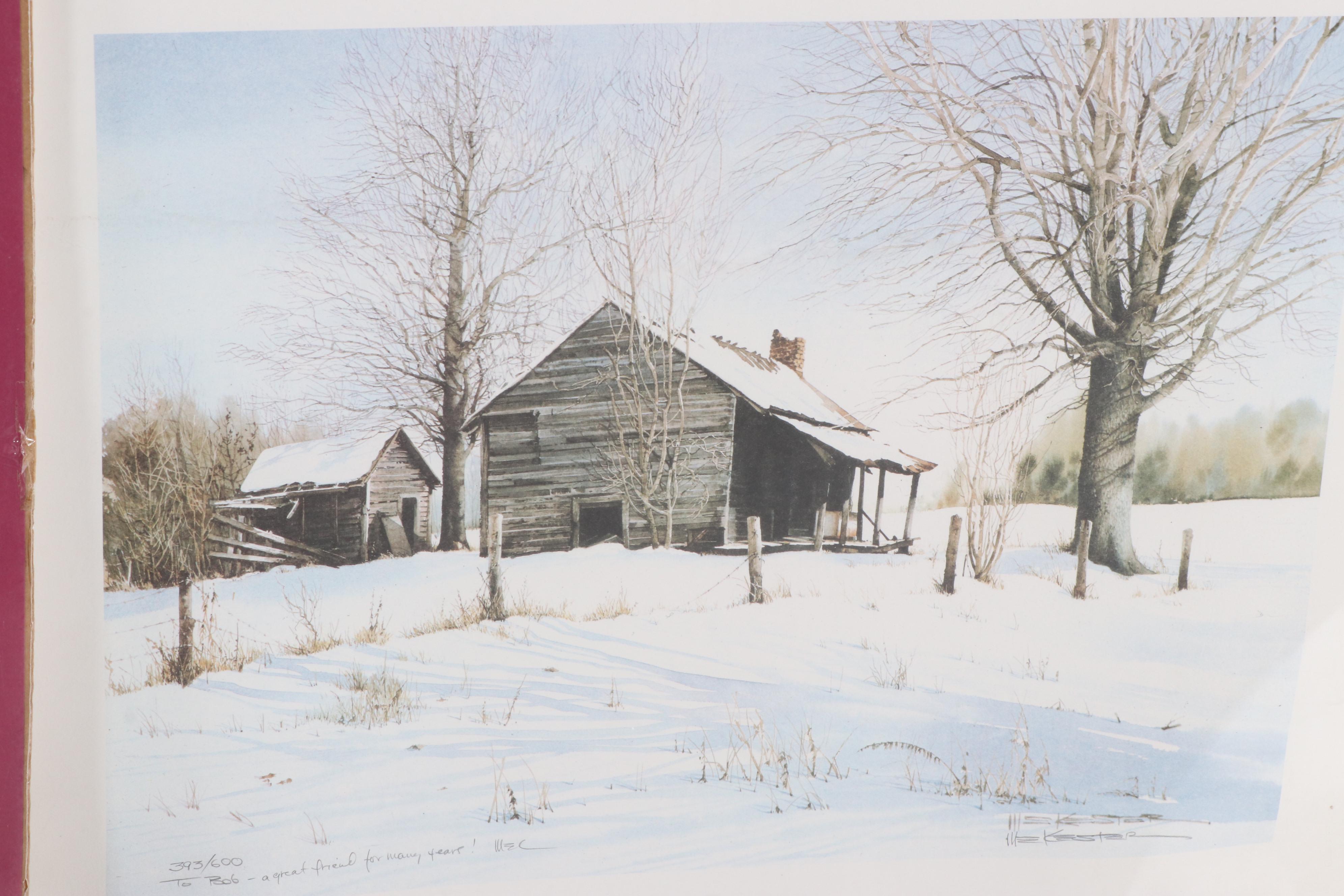 Mel Kester Limited Edition Offset Lithographs