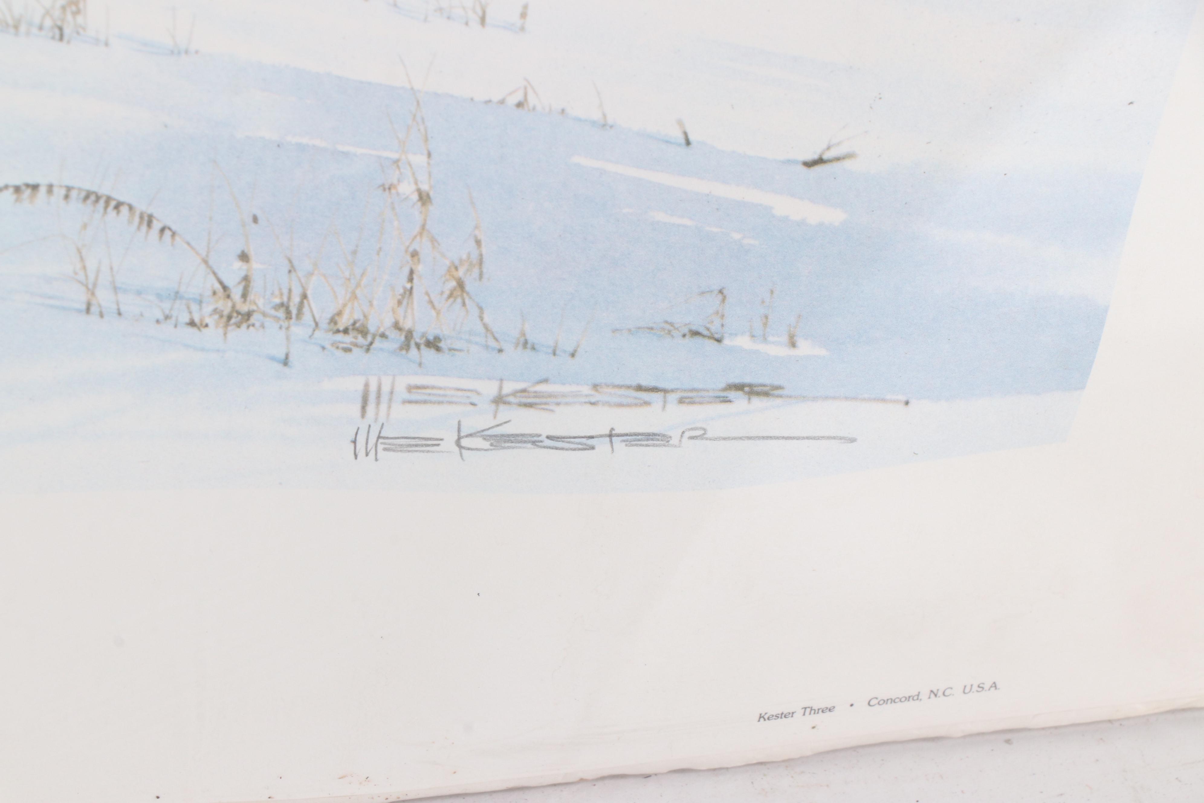 Mel Kester Limited Edition Offset Lithographs