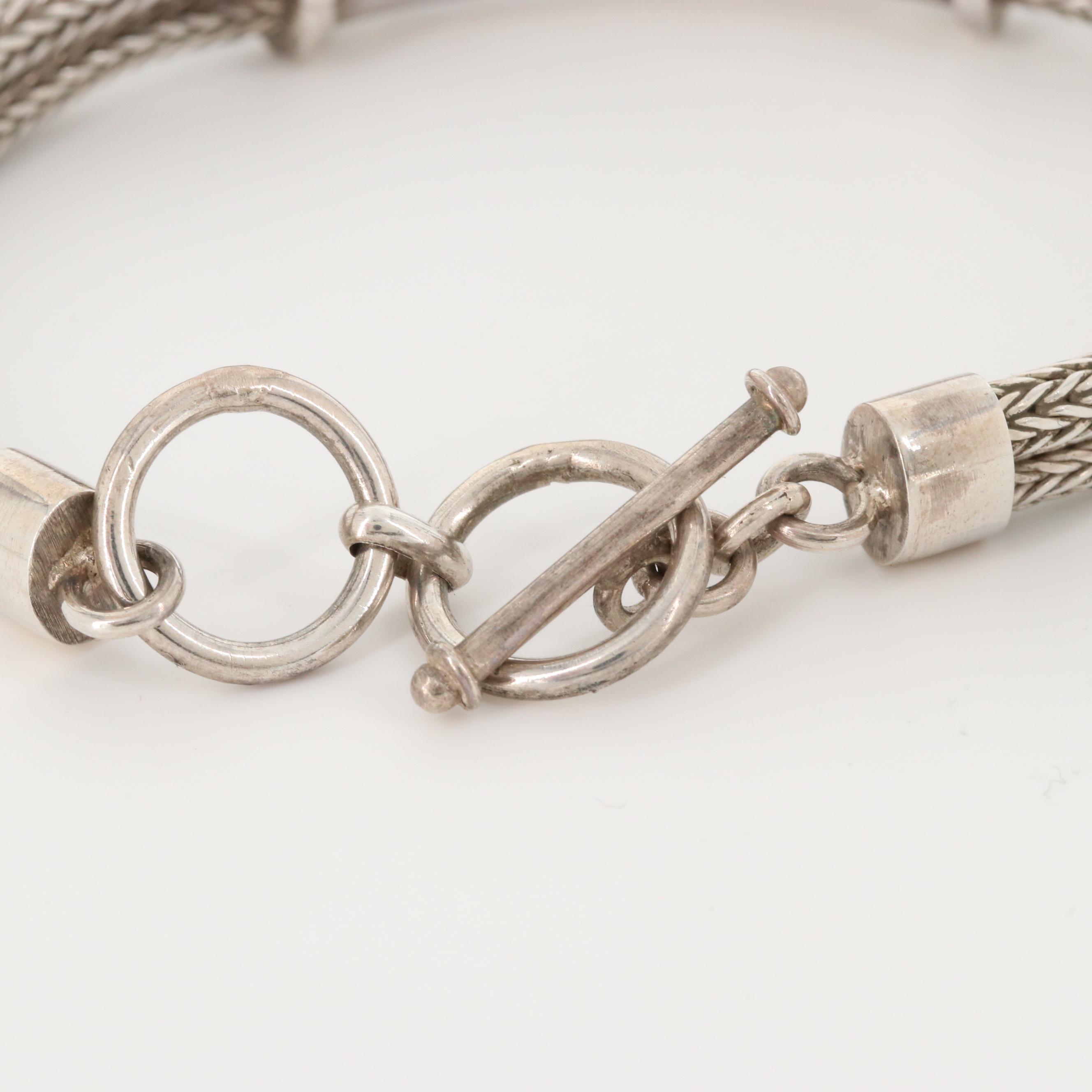 Gold Wash on Sterling Silver Bracelet