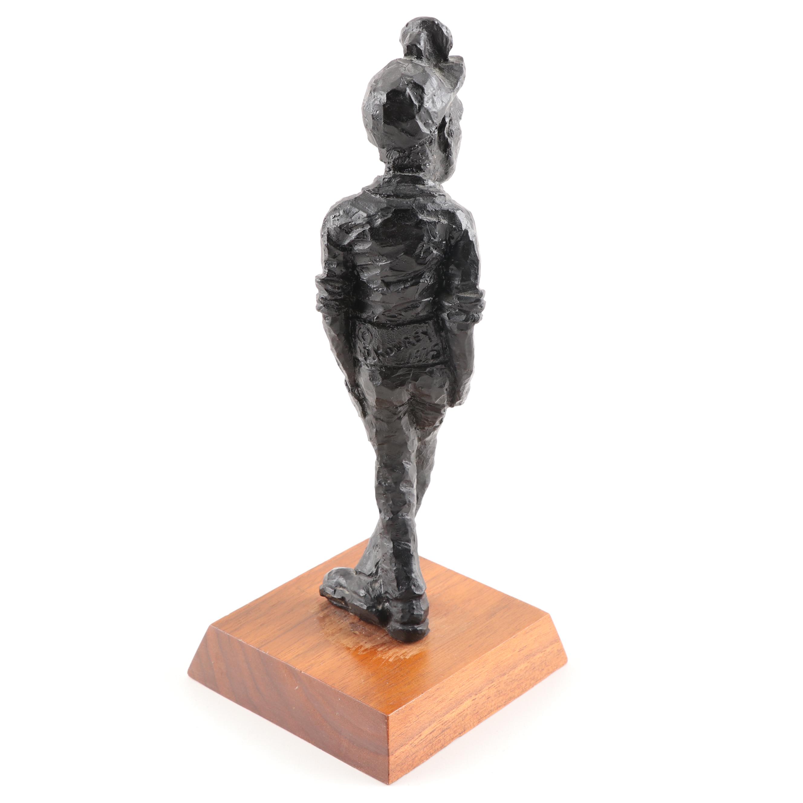 Hand Carved Coal Figurines