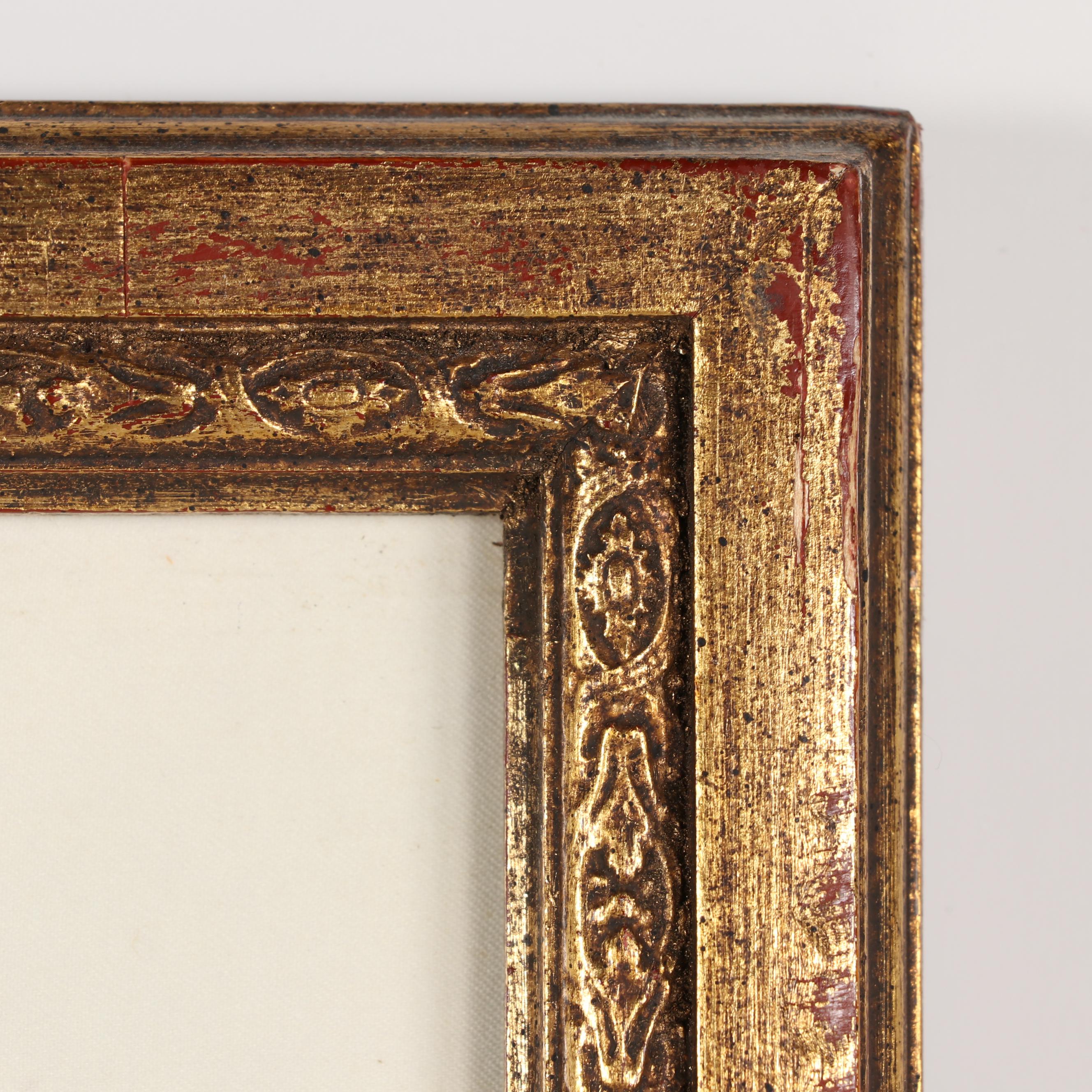 Lucien Delarue Watercolor of Parisian Marketplace