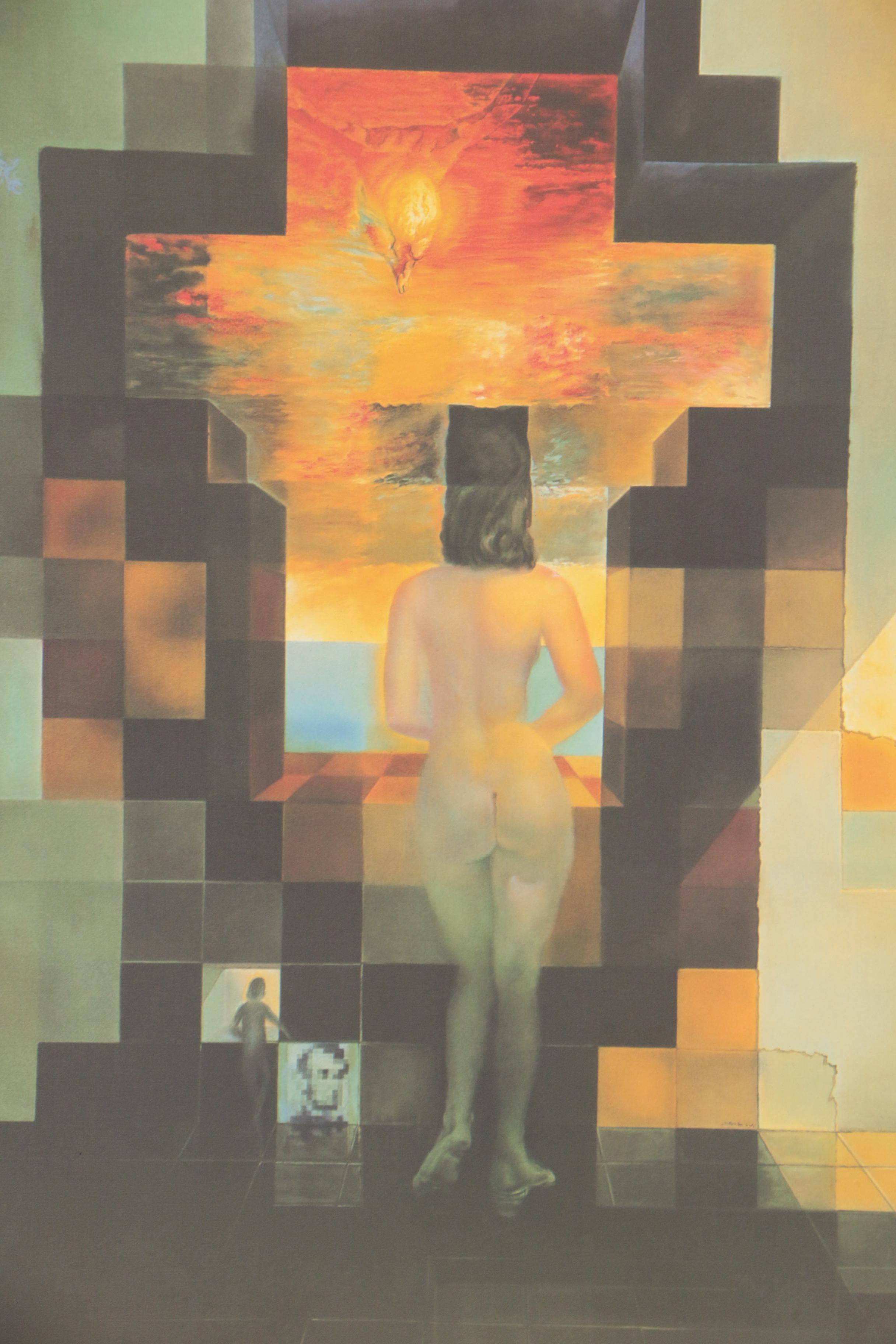 21st Century Offset Lithograph after Salvador Dalí "Lincoln in Dalivision"