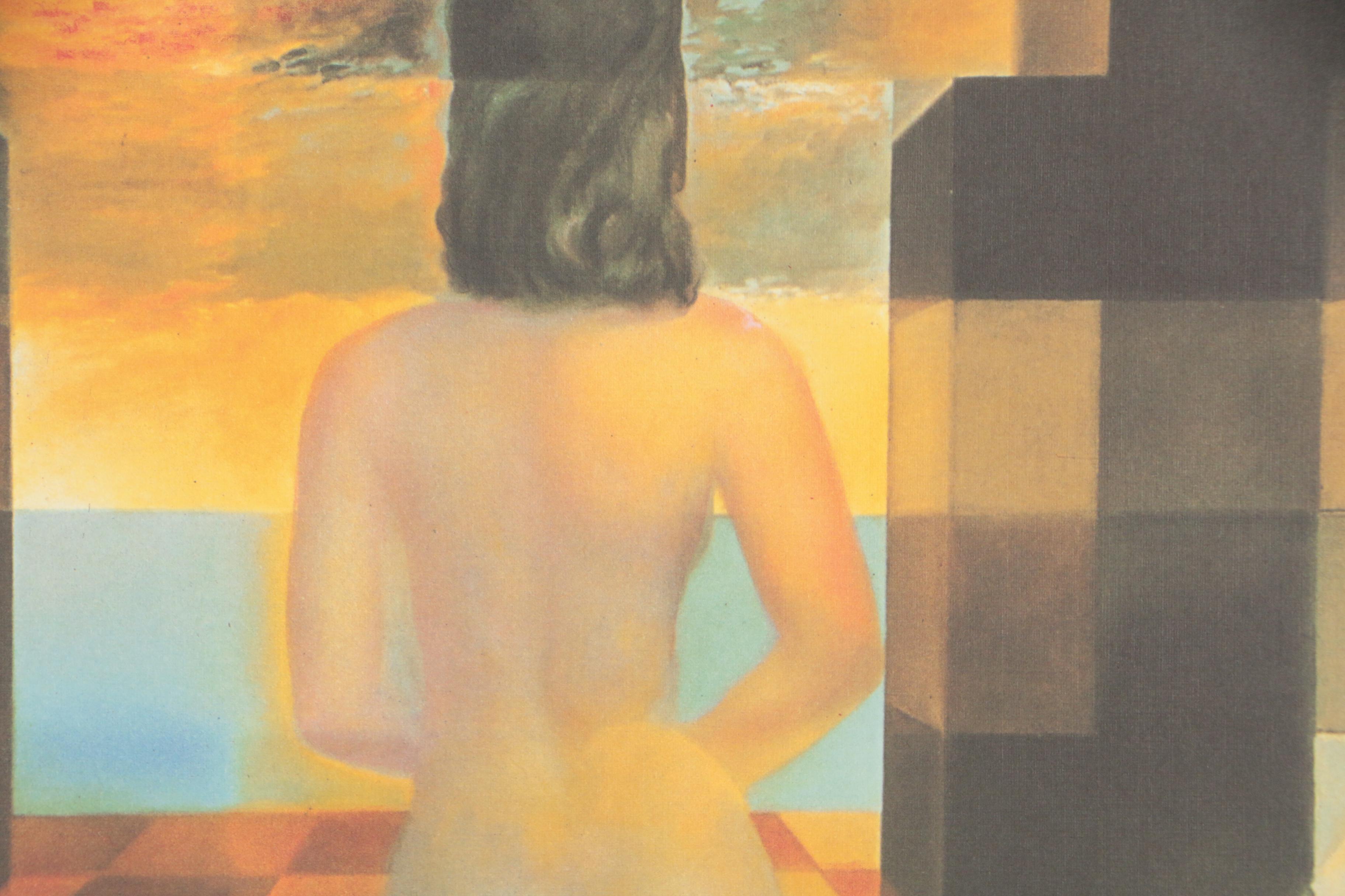 21st Century Offset Lithograph after Salvador Dalí "Lincoln in Dalivision"