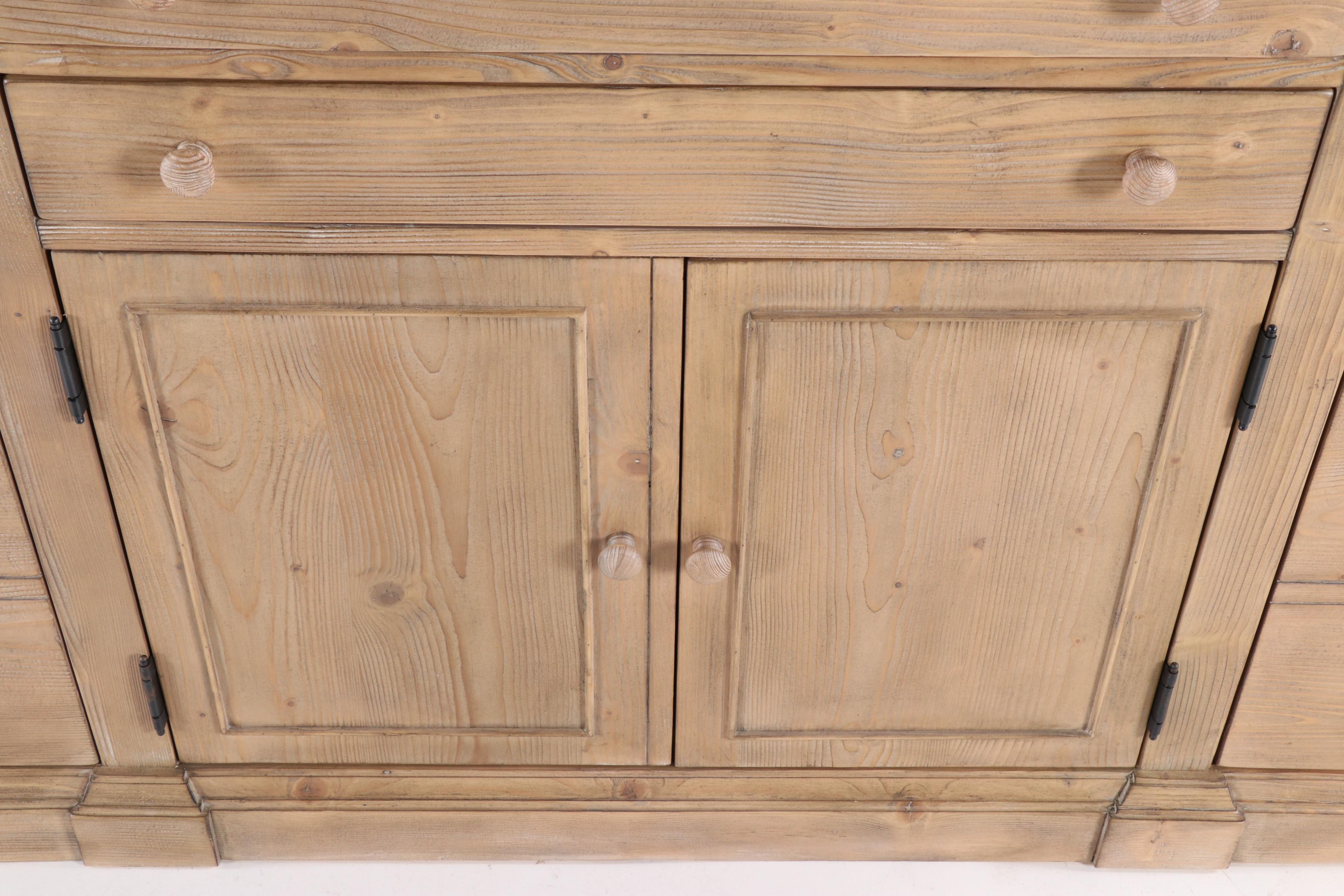 Contemporary Pottery Barn Lucca Dining Collection Salvaged Pine Buffet