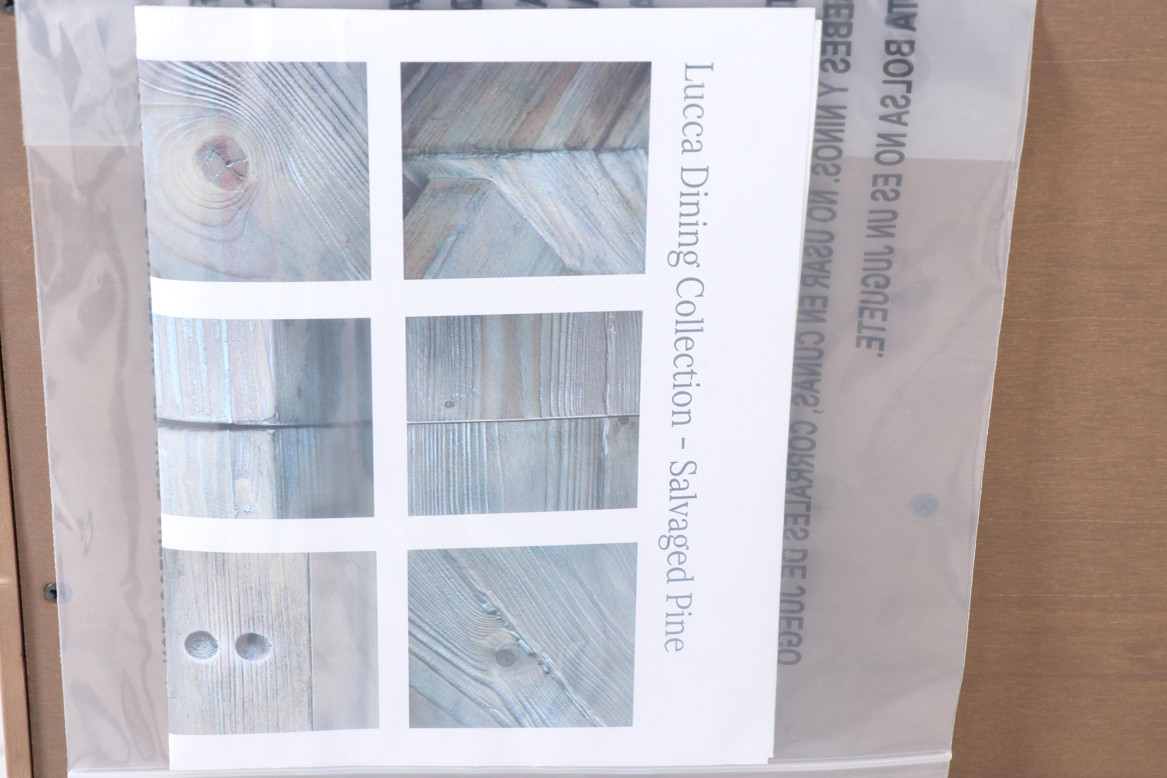 Contemporary Pottery Barn Lucca Dining Collection Salvaged Pine Buffet