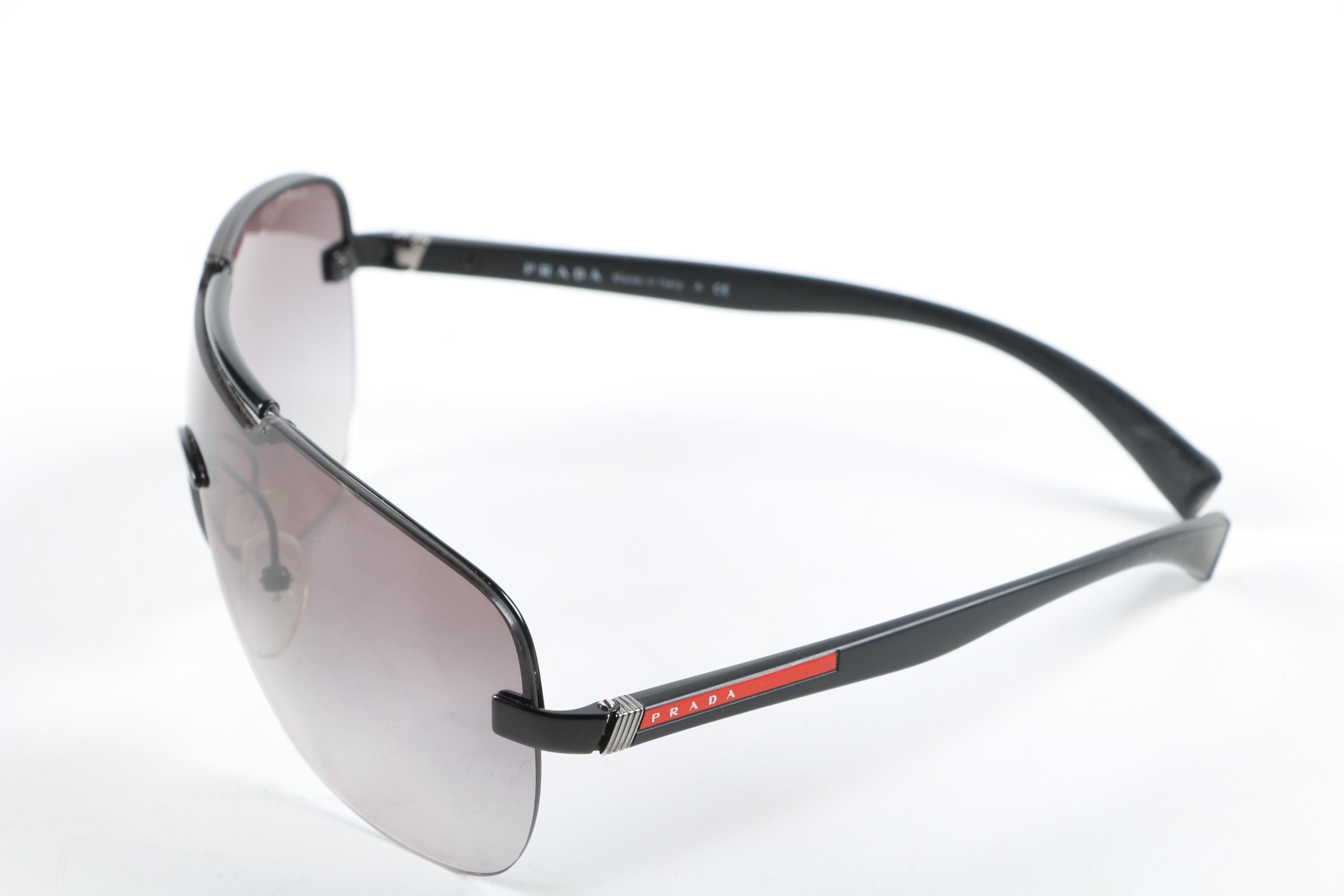 Prada Linea Rossa Sport Shield Sunglasses