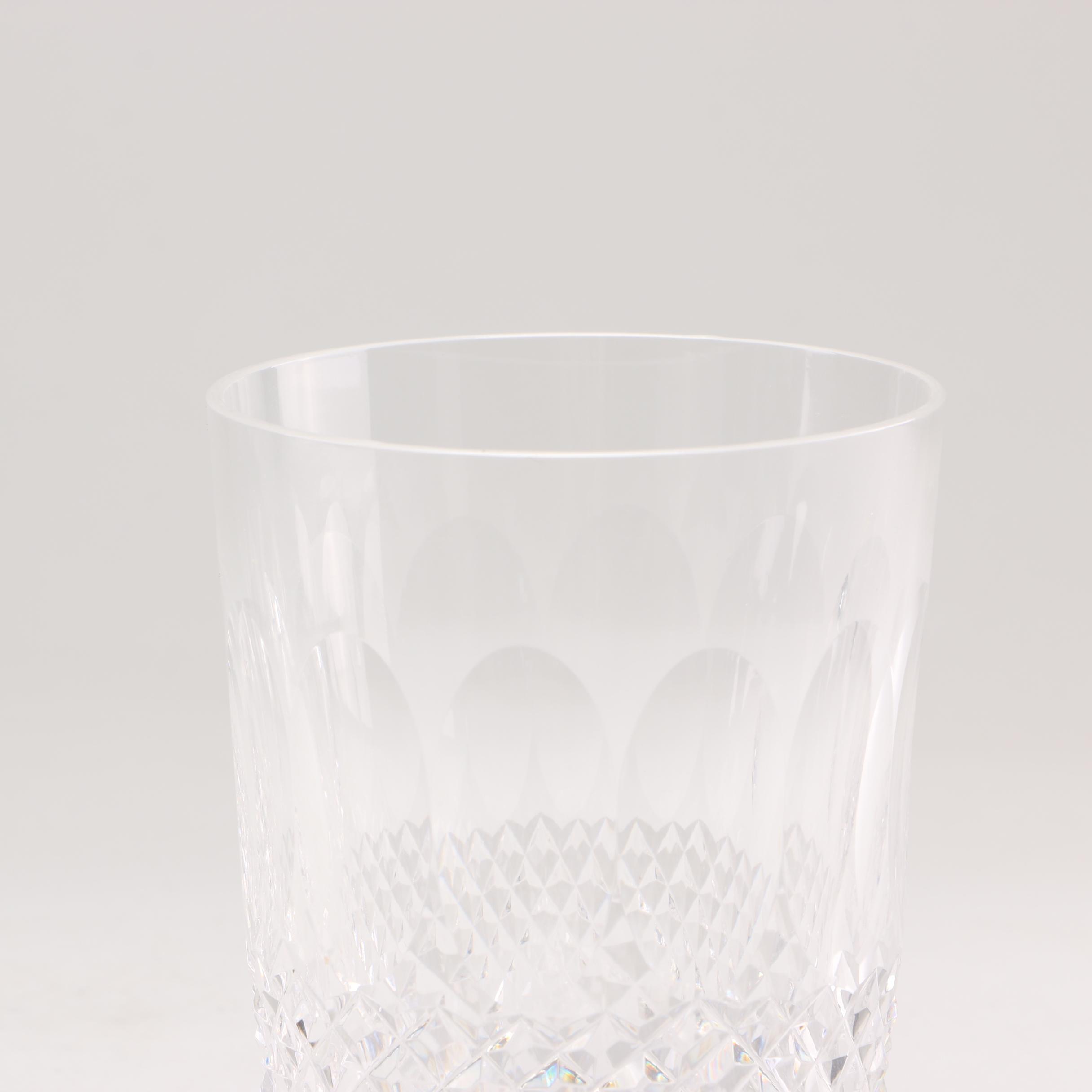 Waterford "Colleen Short Stem" Crystal Double Old Fashioned Glasses