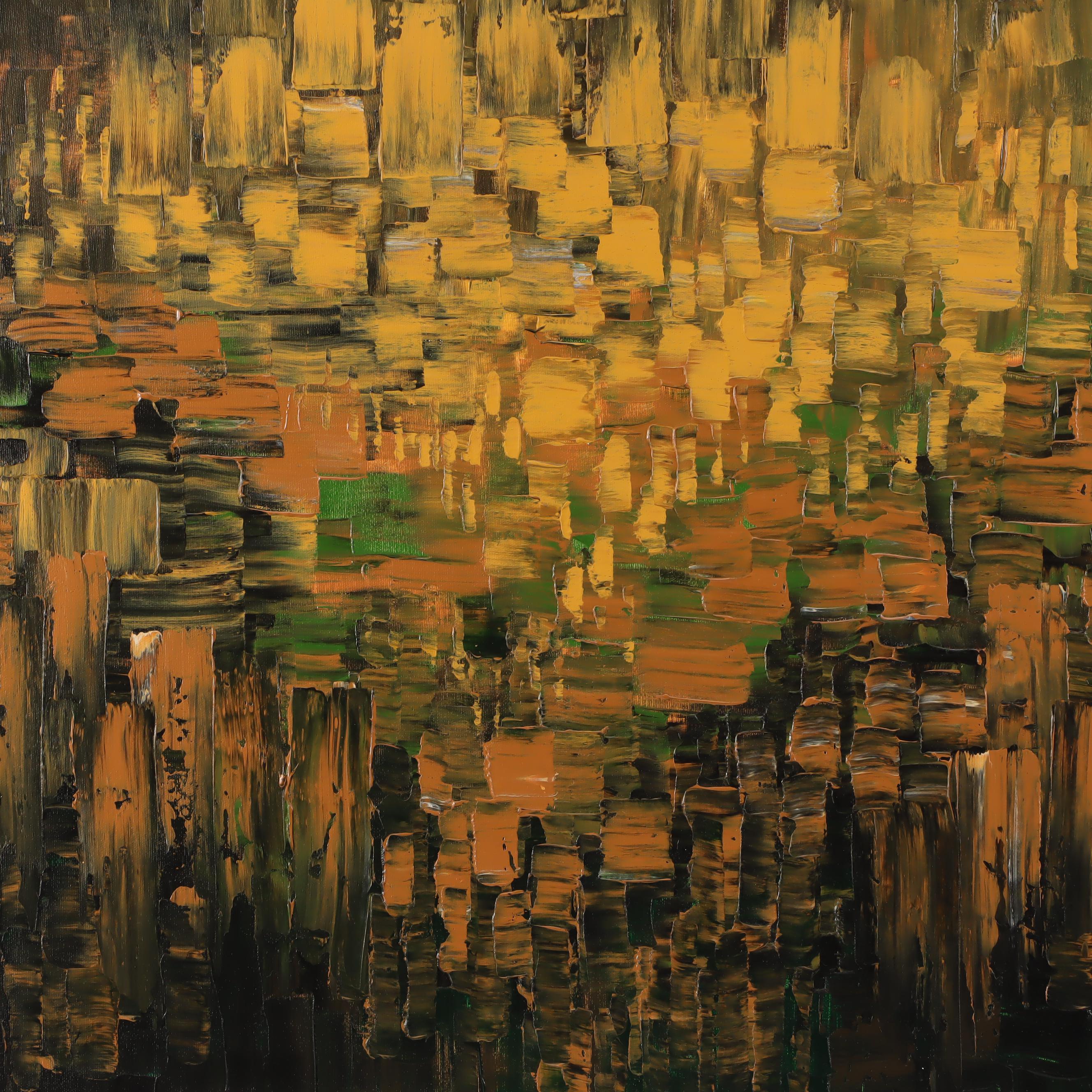 Tatiana Iliina-Gooden Abstract Acrylic Painting "Clairvoyance"