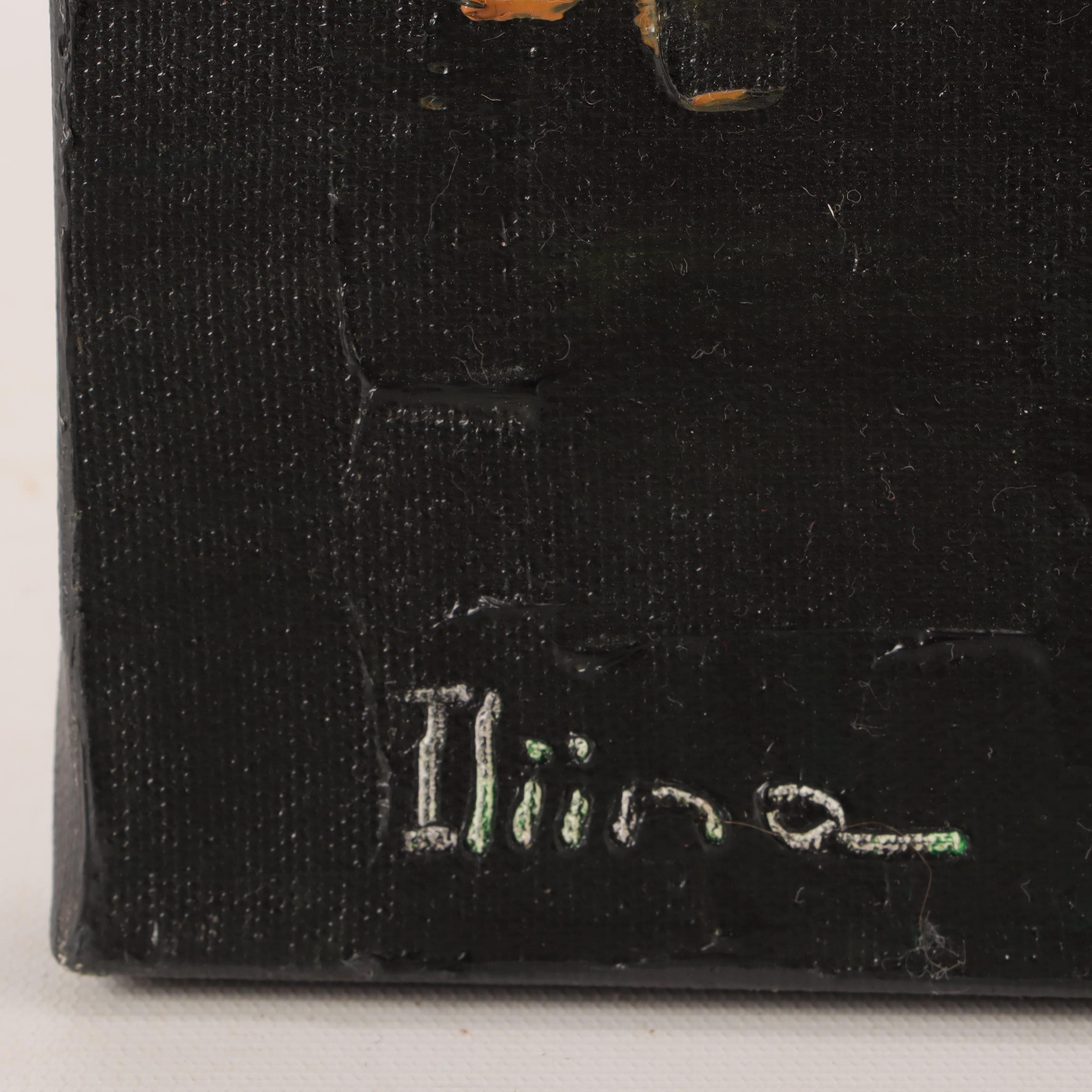 Tatiana Iliina-Gooden Abstract Acrylic Painting "Clairvoyance"