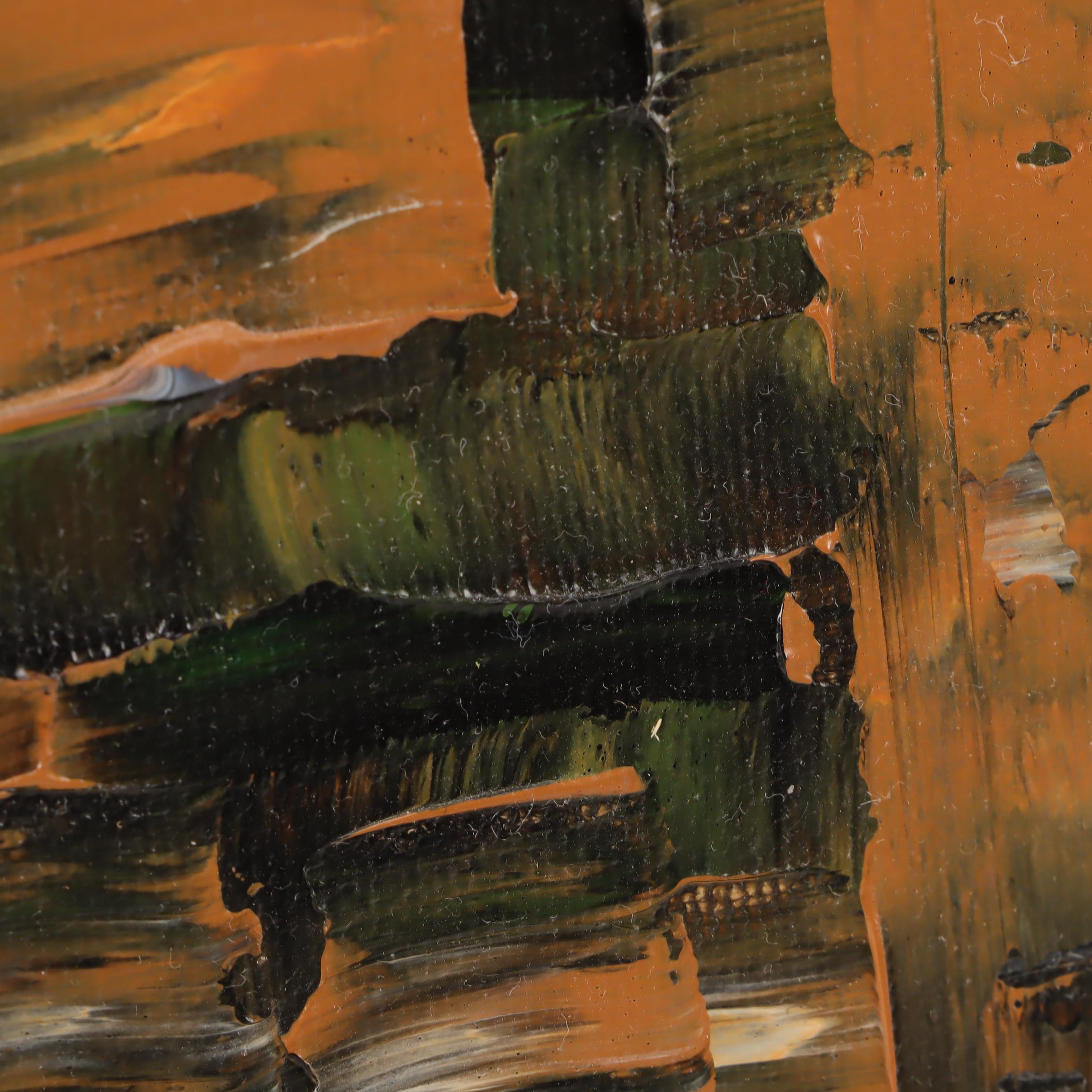 Tatiana Iliina-Gooden Abstract Acrylic Painting "Clairvoyance"