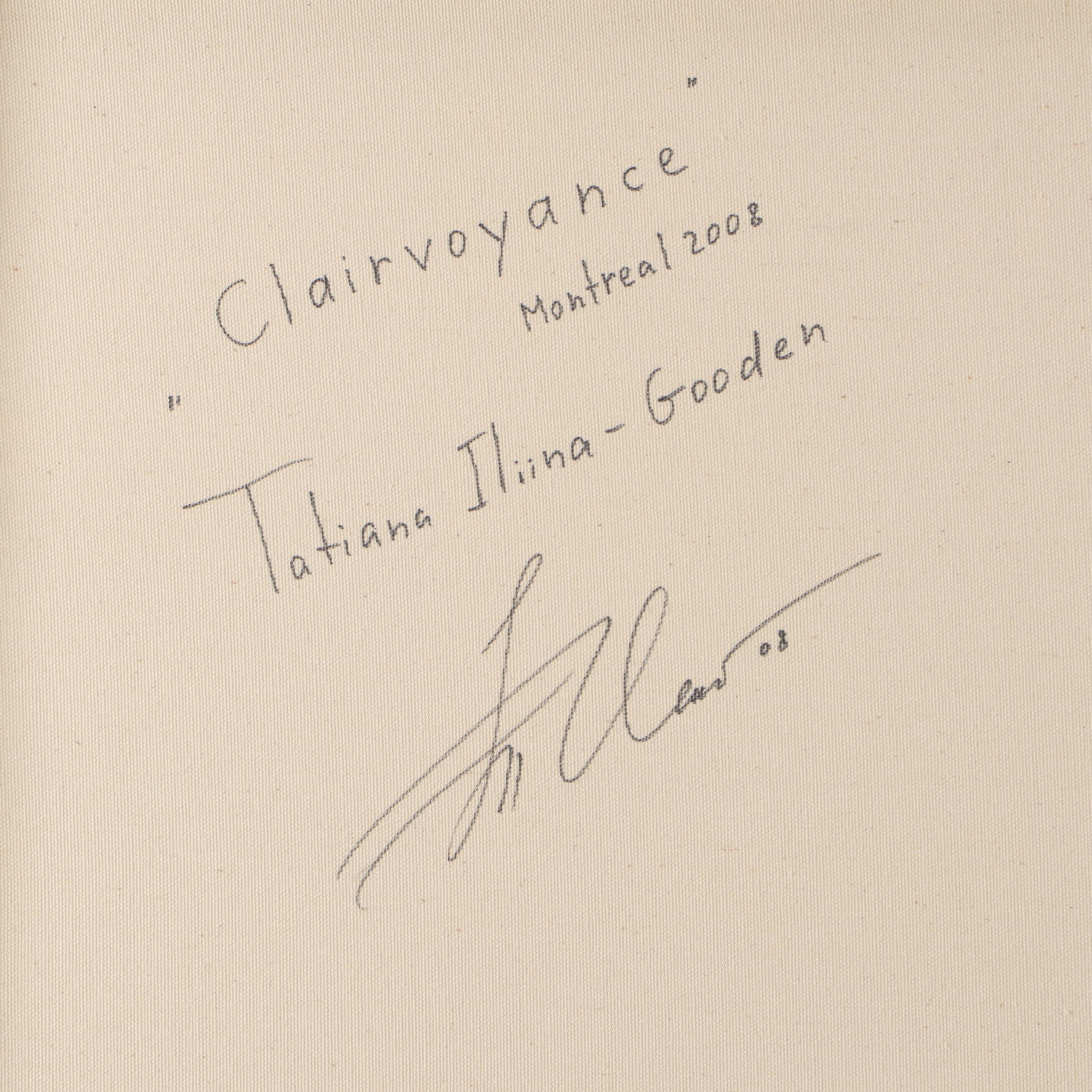 Tatiana Iliina-Gooden Abstract Acrylic Painting "Clairvoyance"