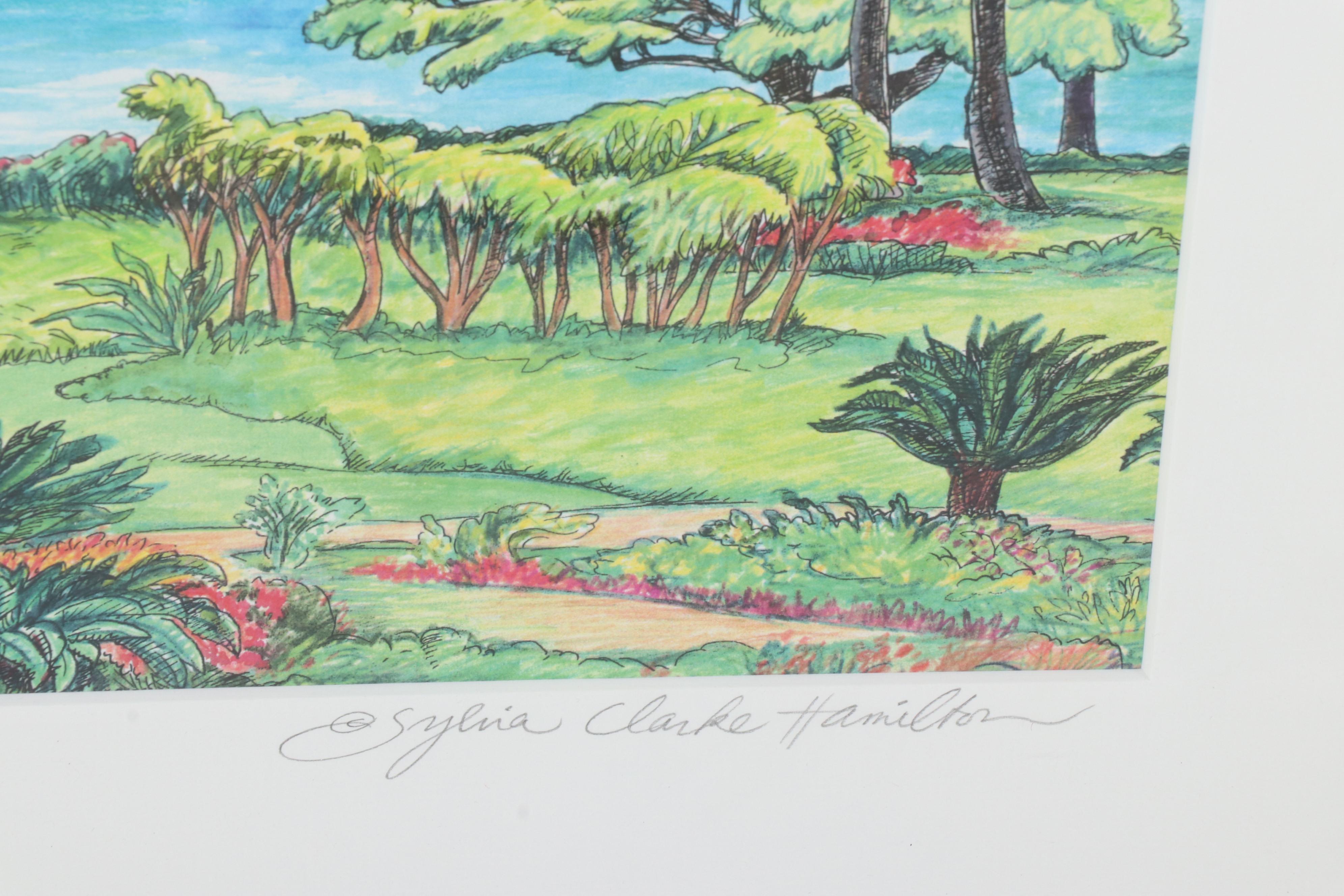 Sylvia Clarke Hamilton Hawaiian Landscape Giclées
