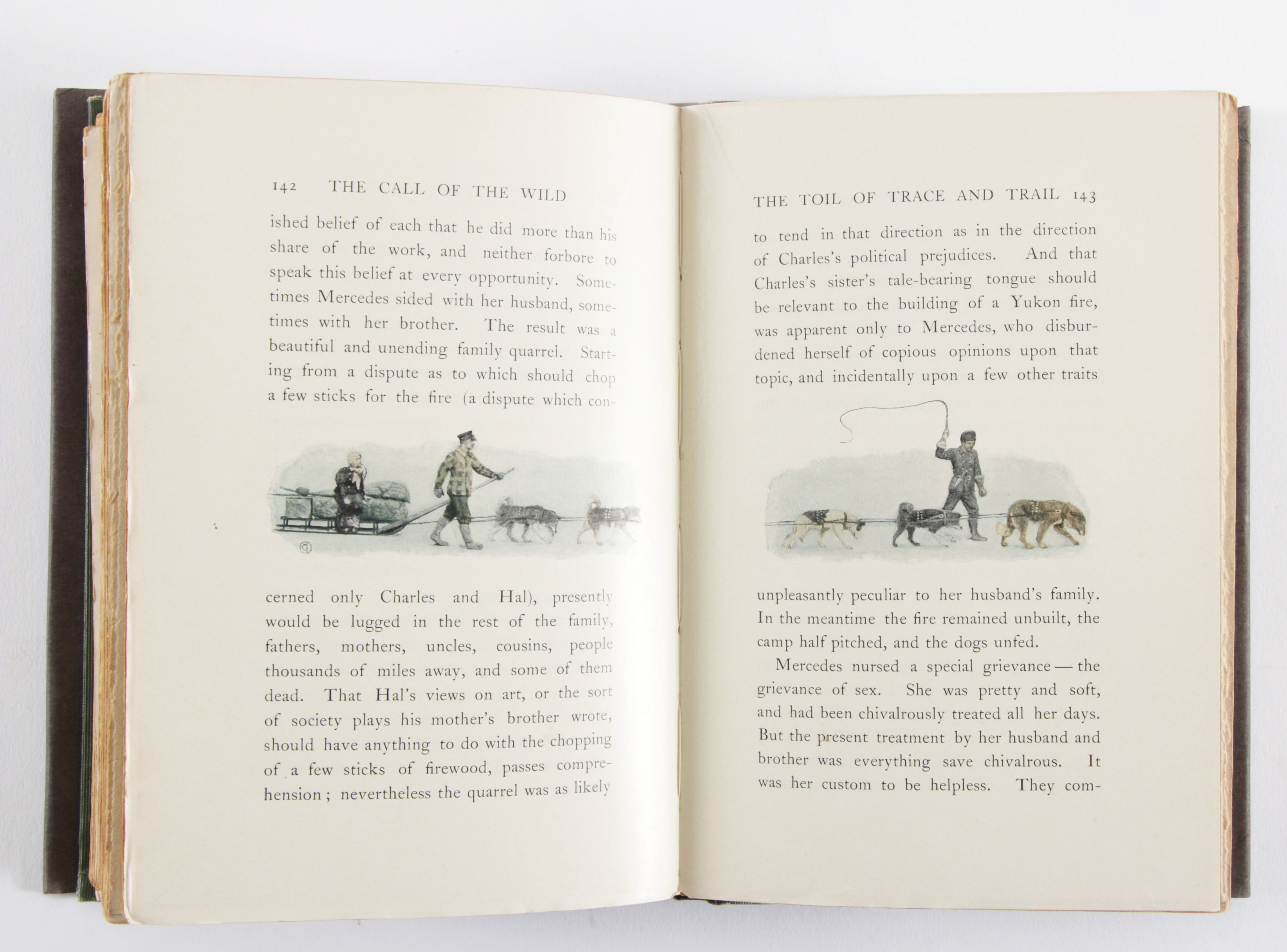 First Edition "Call of the Wild" by Jack London with Signed Check