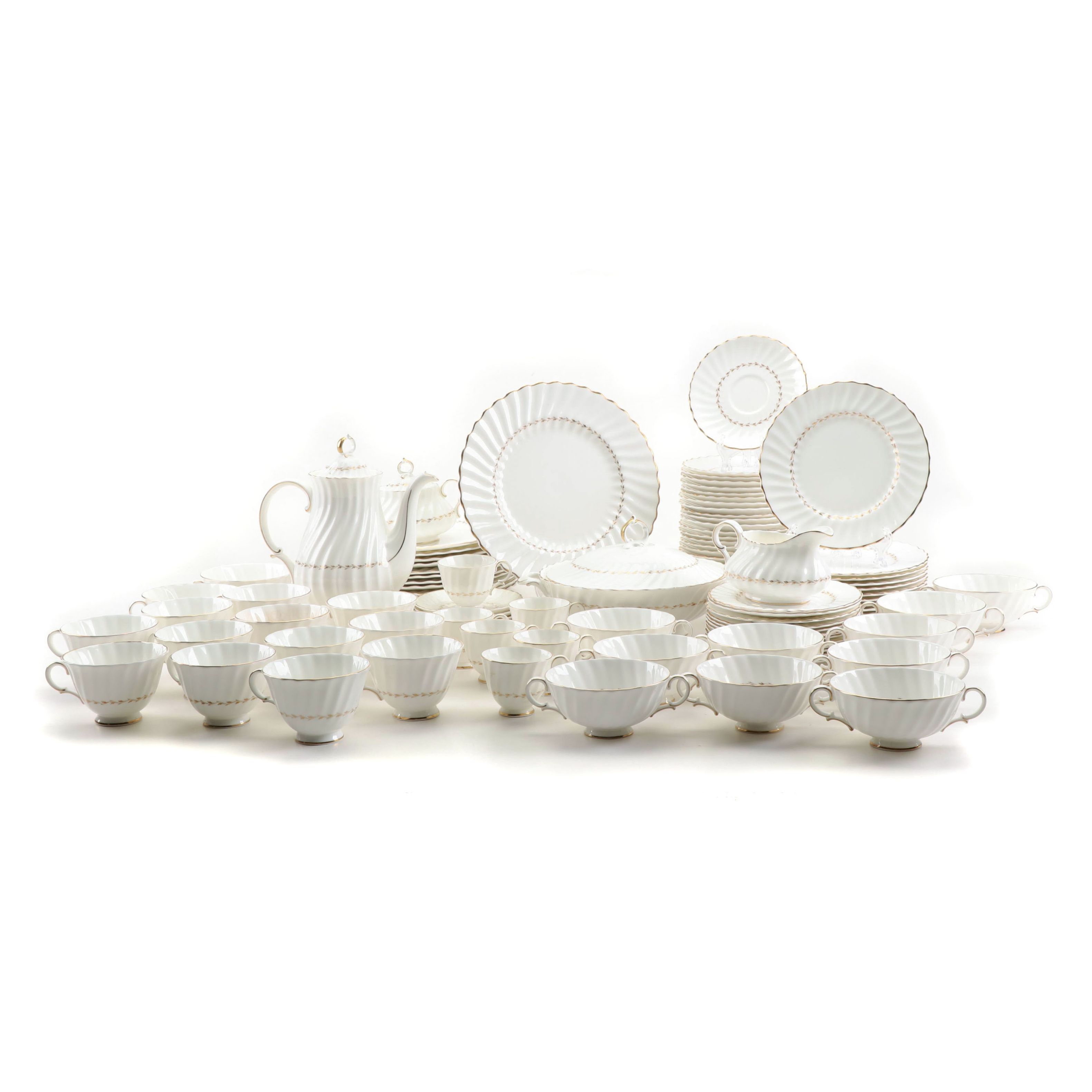 Royal Doulton "Adrian" Porcelain Dinnerware, Mid-Century