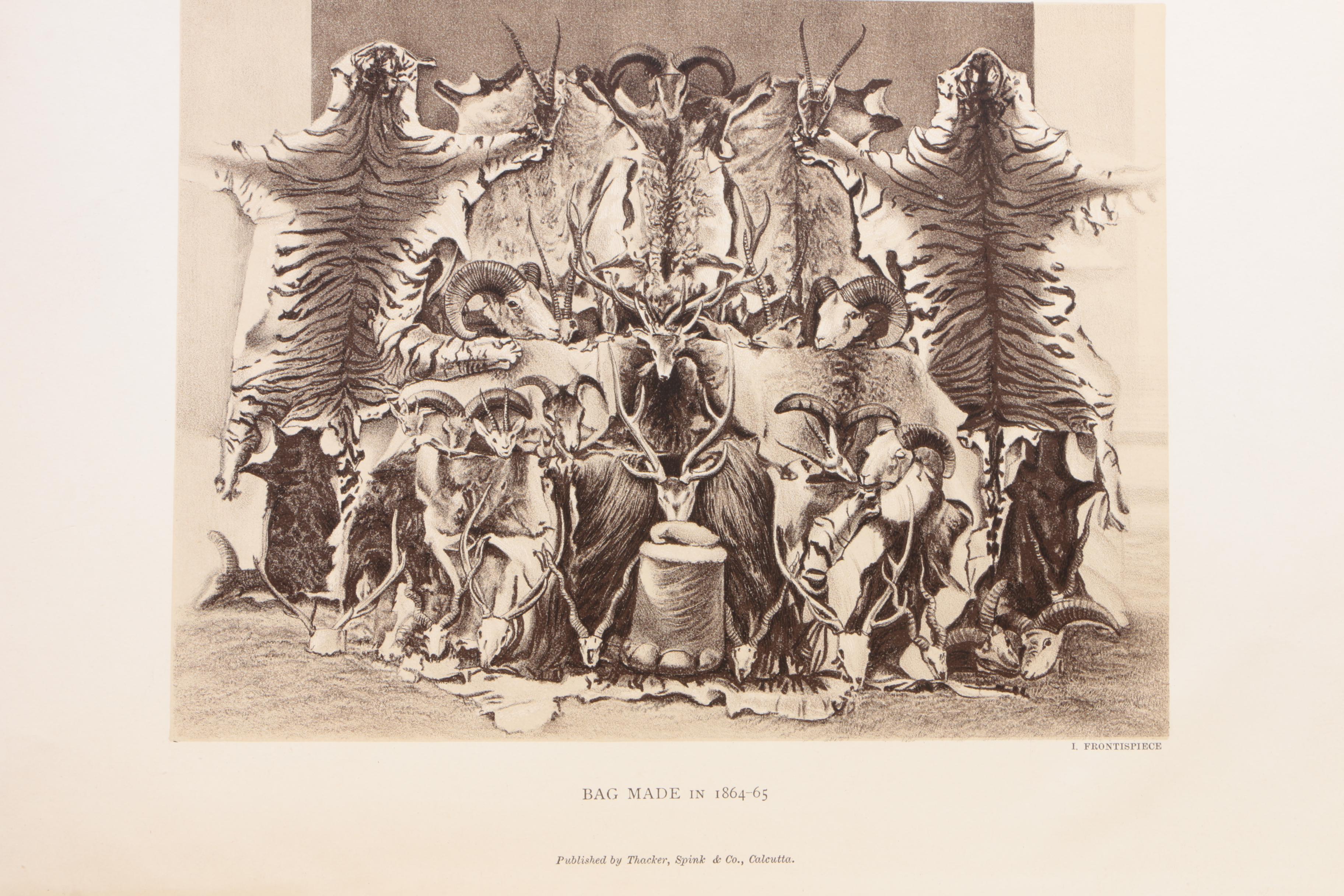 Big Game Photography and Hunting Books including "Camera Shots at Big Game"