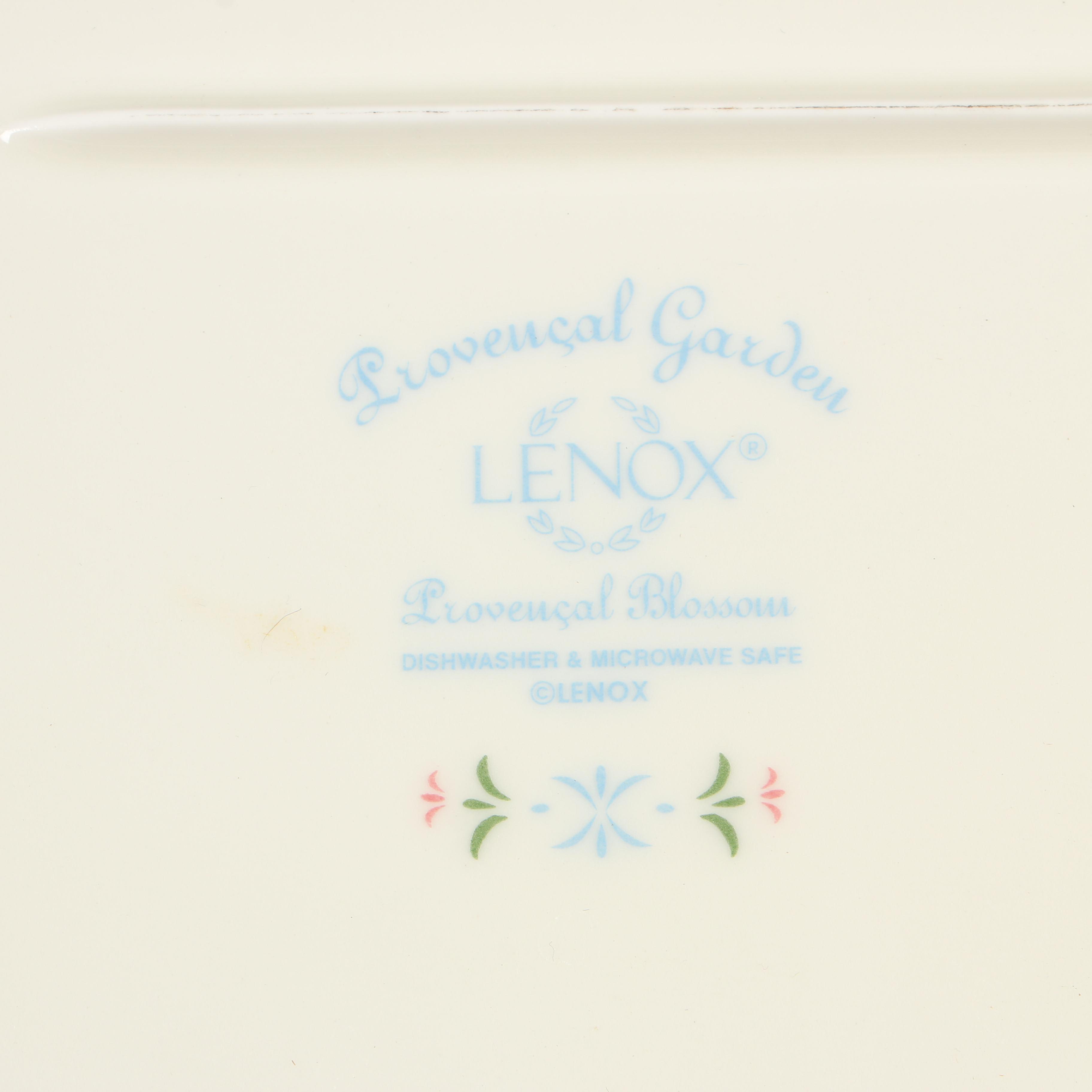 Pfaltzgraff "Grandma's Kitchen" and Lenox "Provencal Blossom" Ceramic Dinnerware