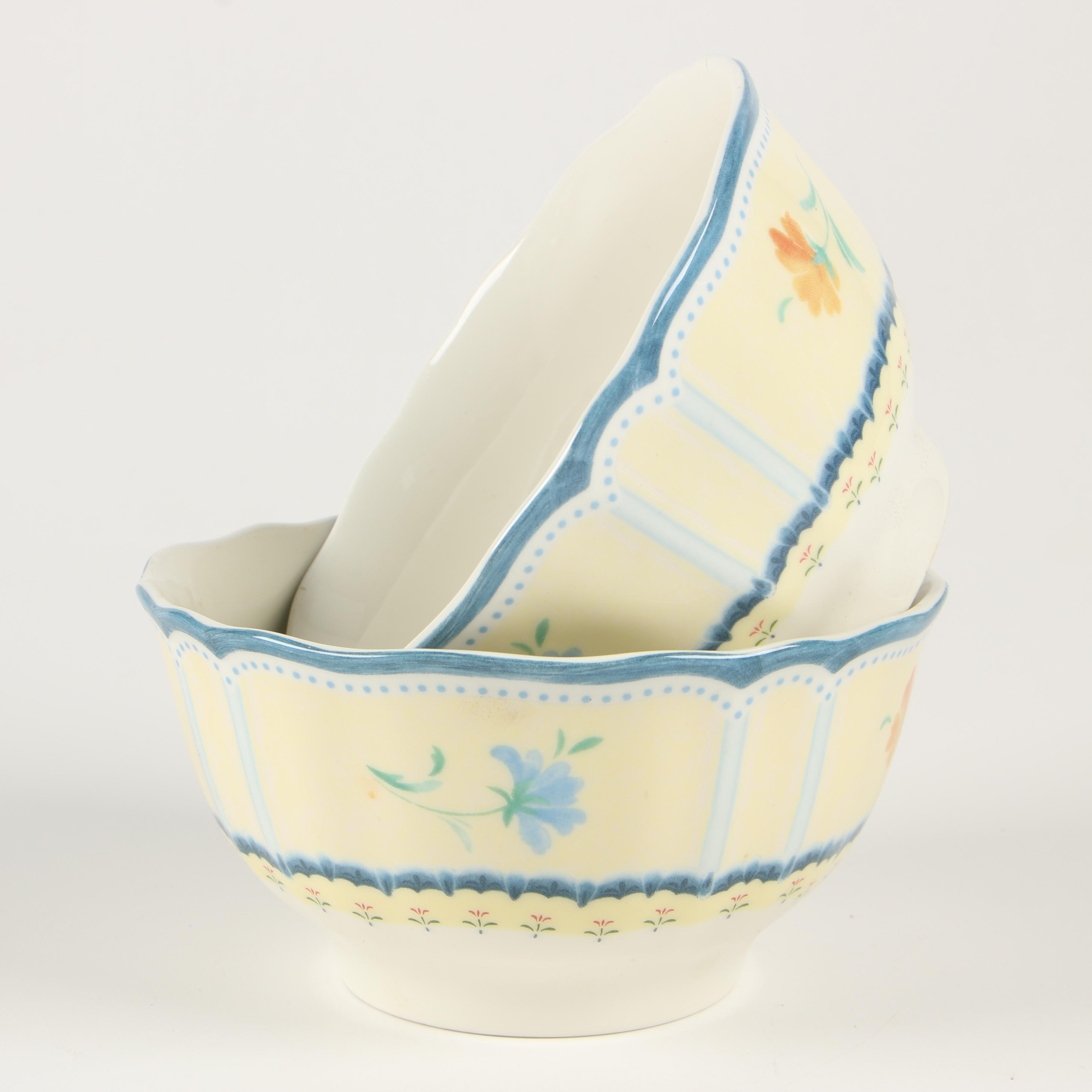 Pfaltzgraff "Grandma's Kitchen" and Lenox "Provencal Blossom" Ceramic Dinnerware