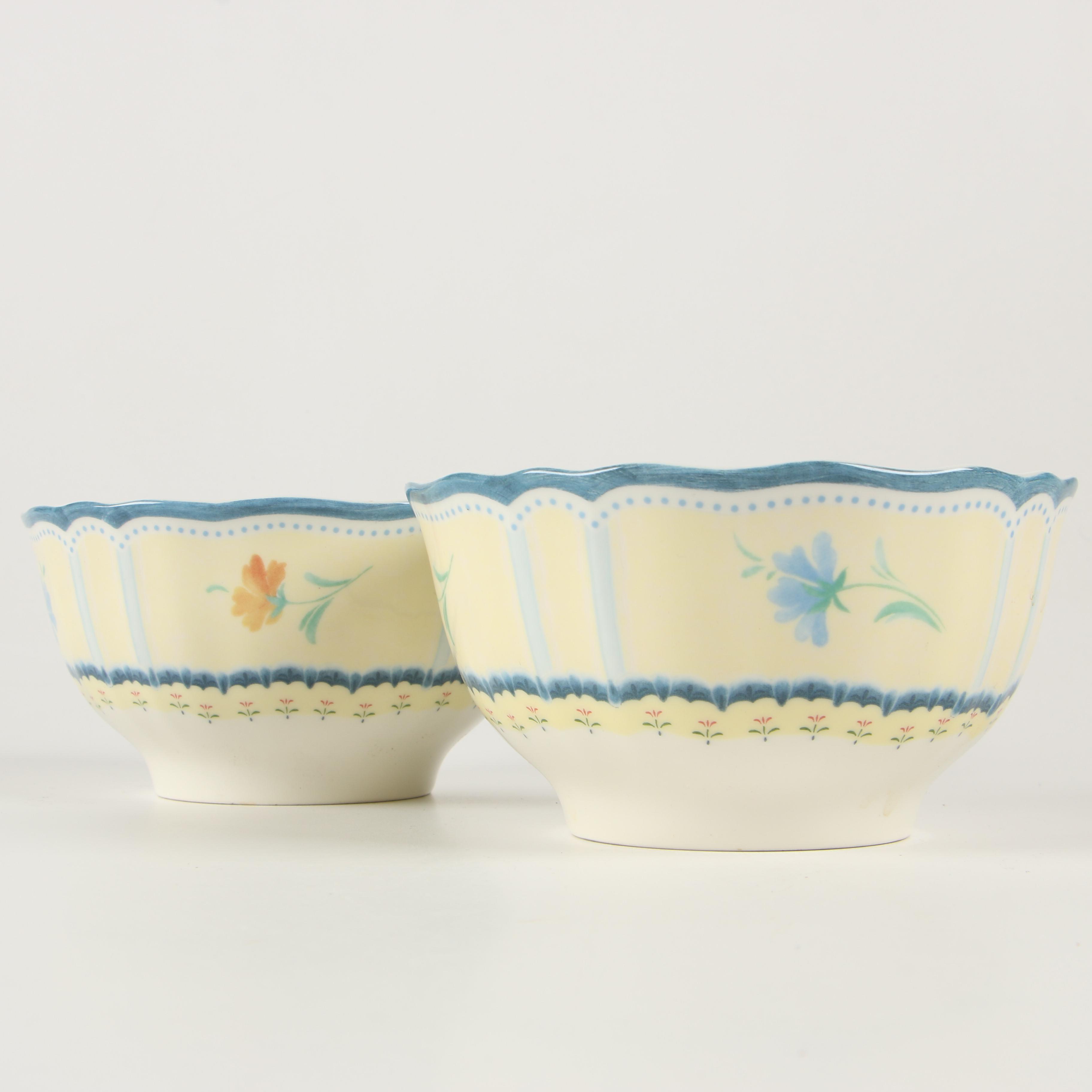 Pfaltzgraff "Grandma's Kitchen" and Lenox "Provencal Blossom" Ceramic Dinnerware